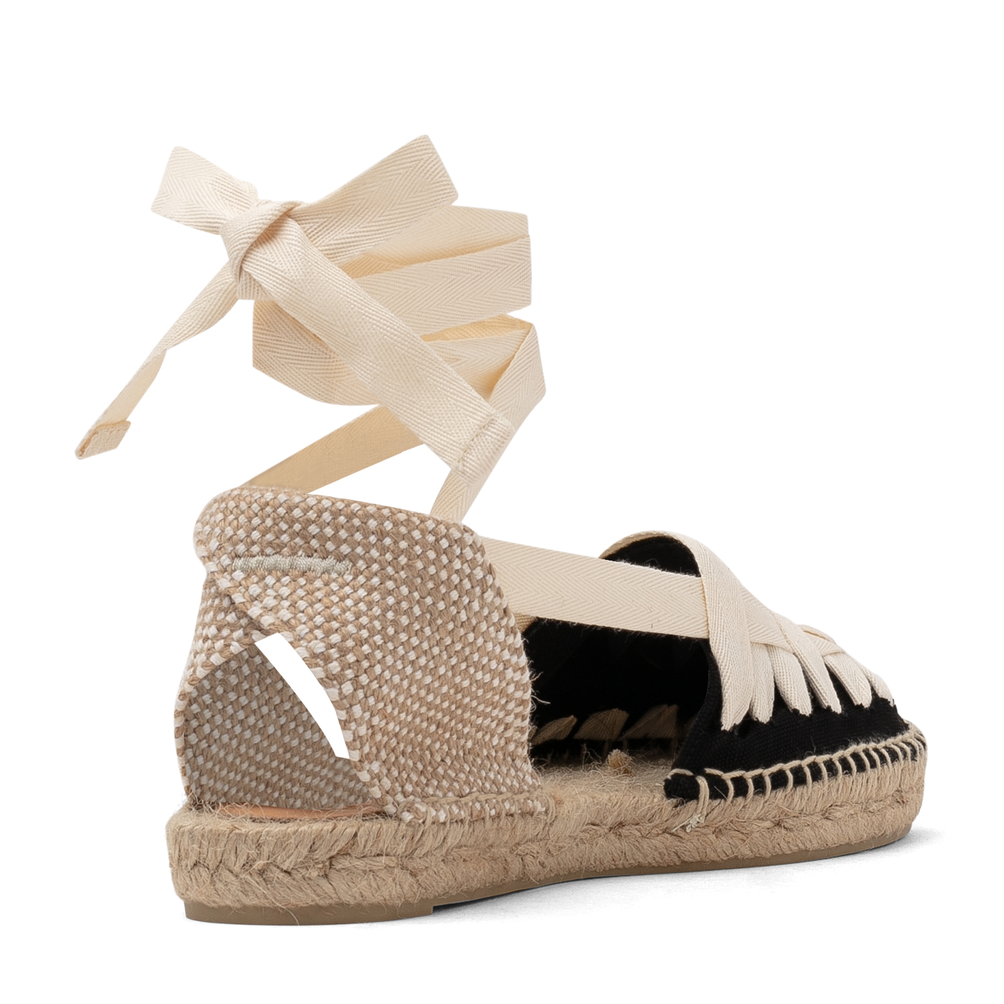Jean espadrilles, Black