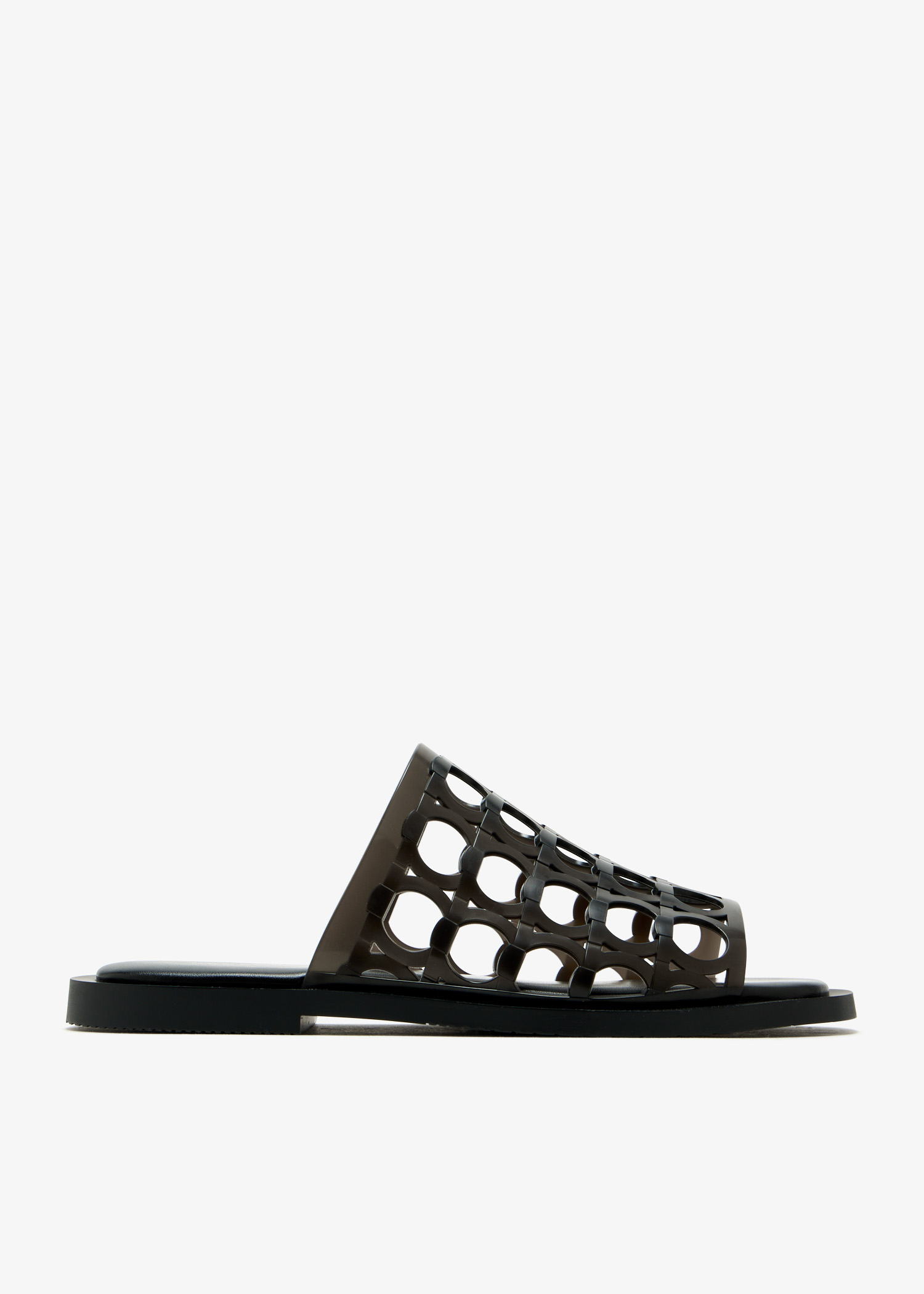 Gancini flat sandals, Black
Gancini flat sandals, Black