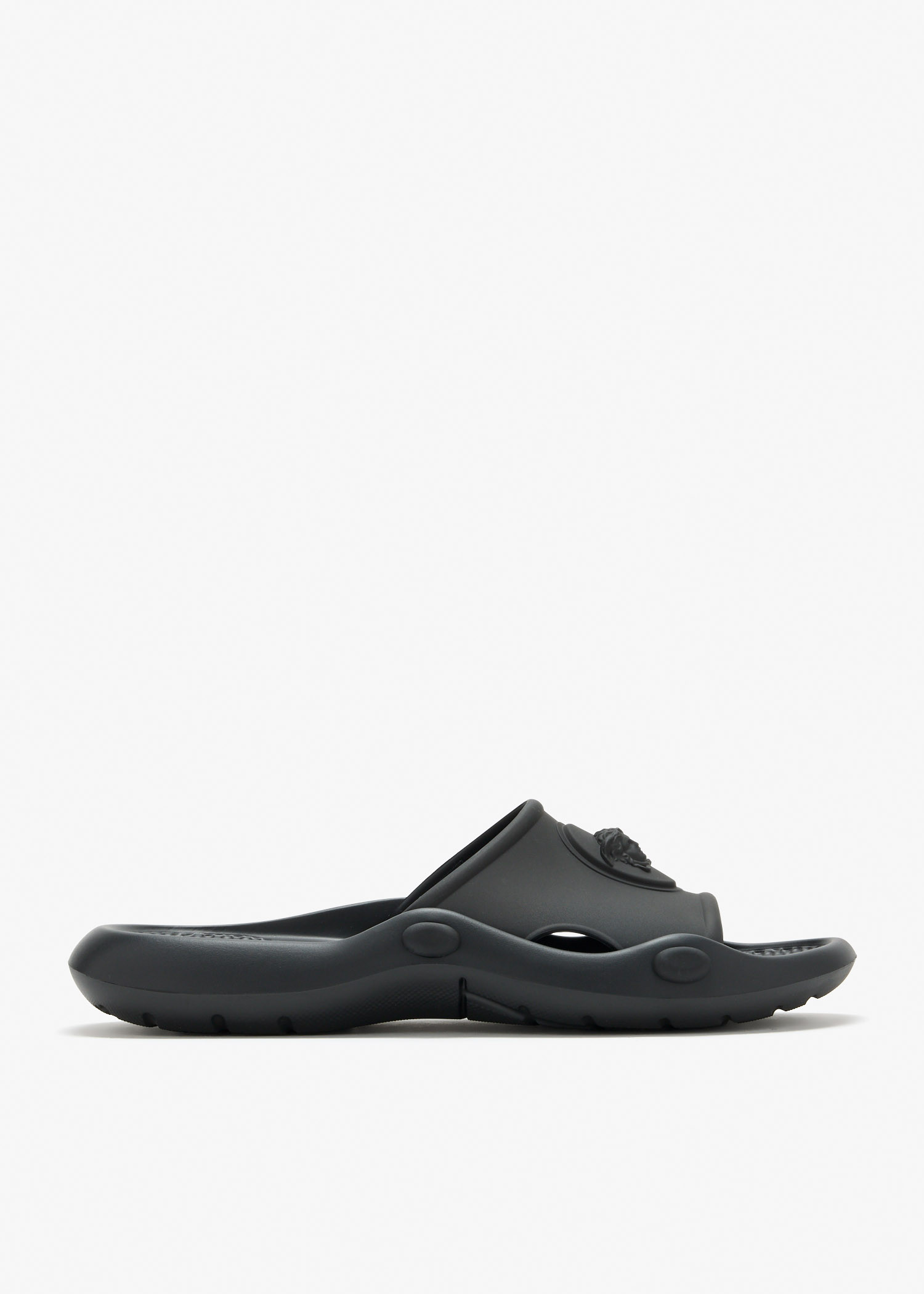Nettuno rubber slides, Black
Nettuno rubber slides, Black