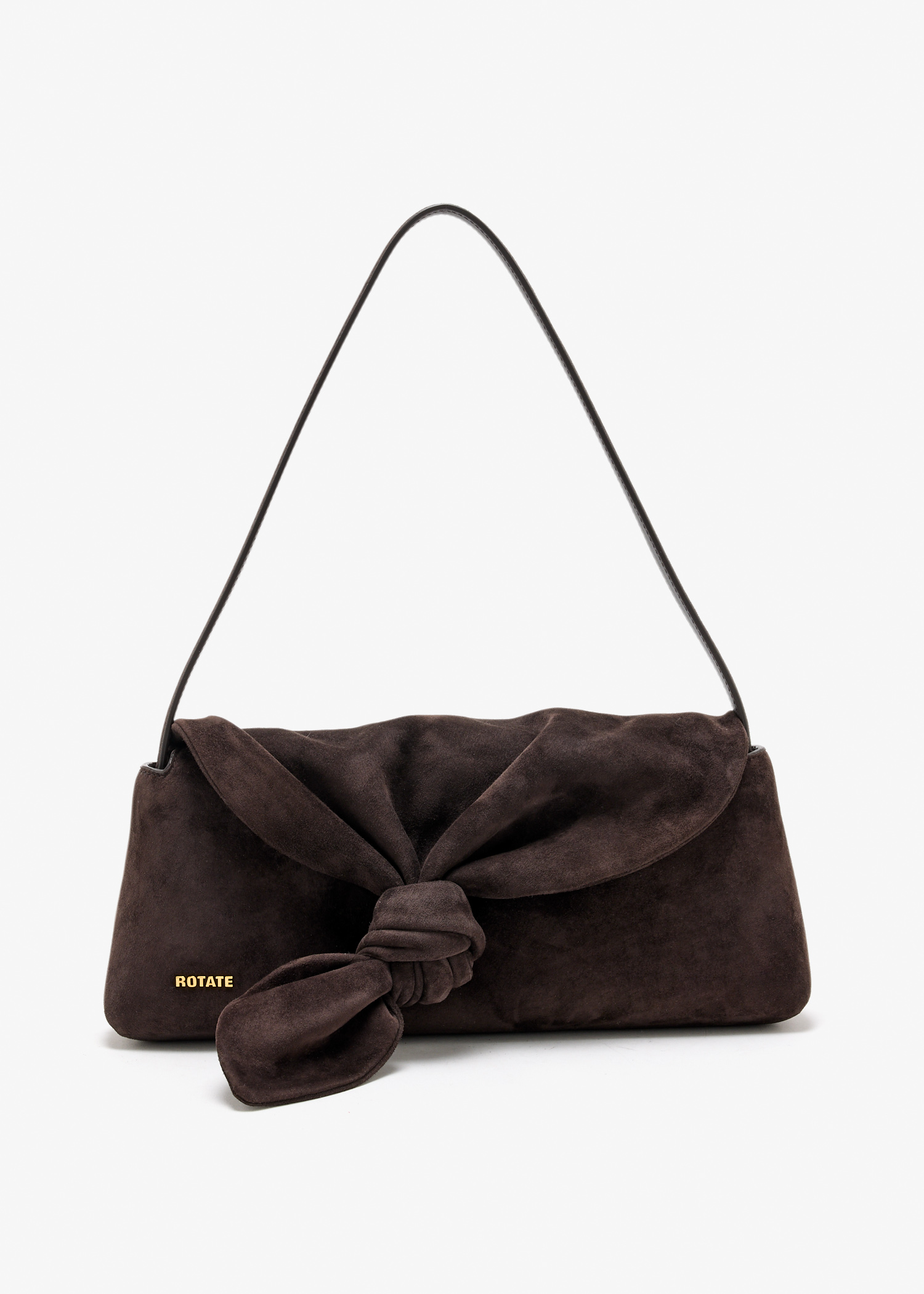 Suede Knot scarf bag, Brown
Suede Knot scarf bag, Brown