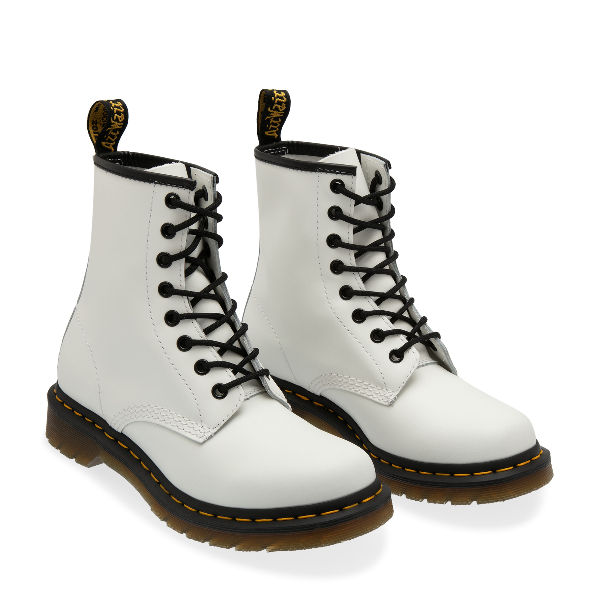 1460 boots, White