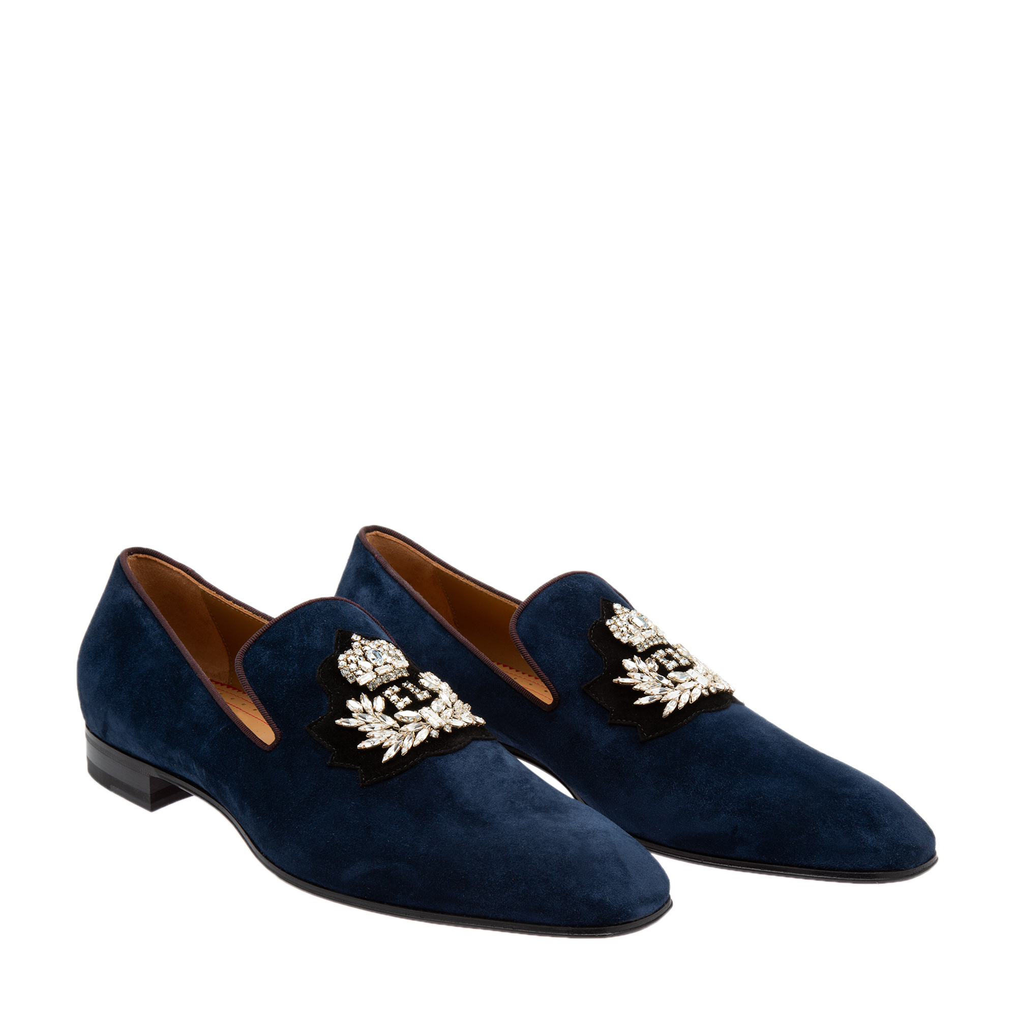 Dandelion logo loafers, Blue