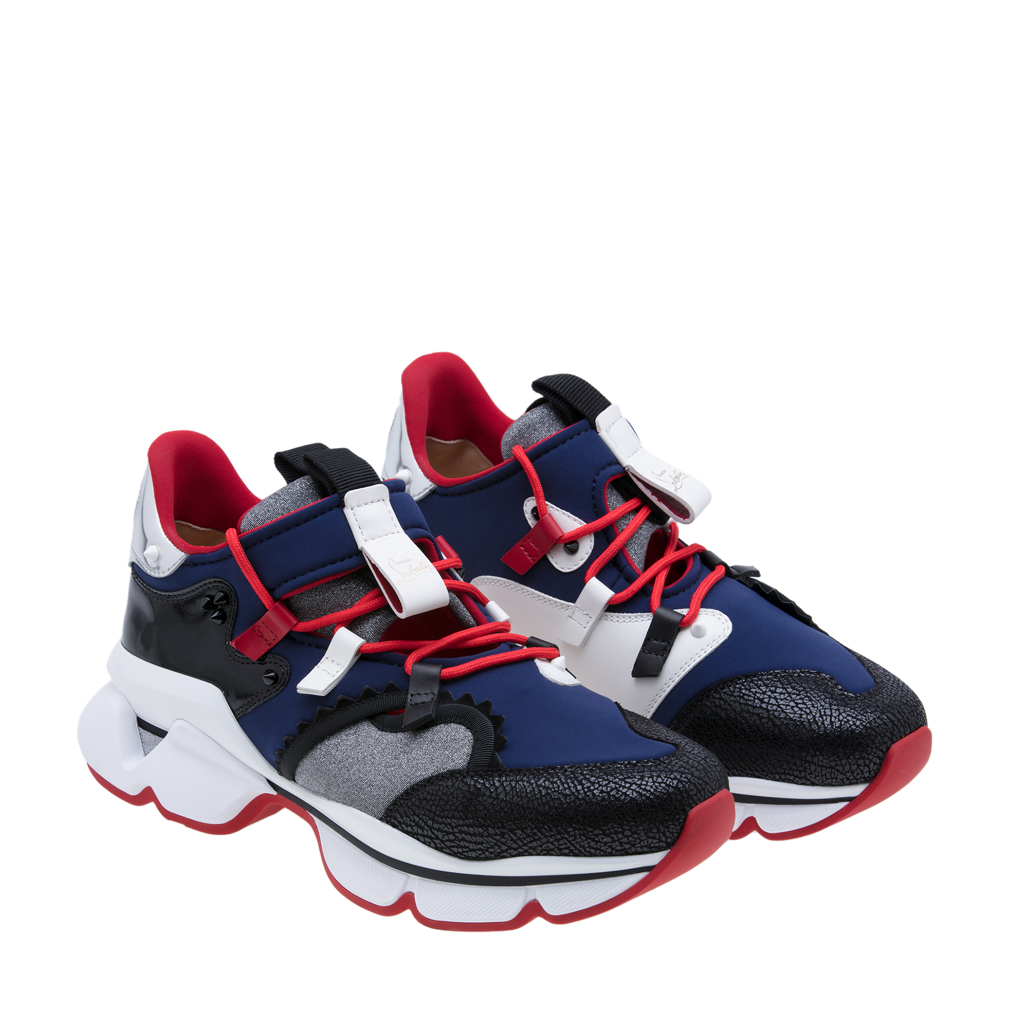 Red Runner sneakers, Multi-coloured