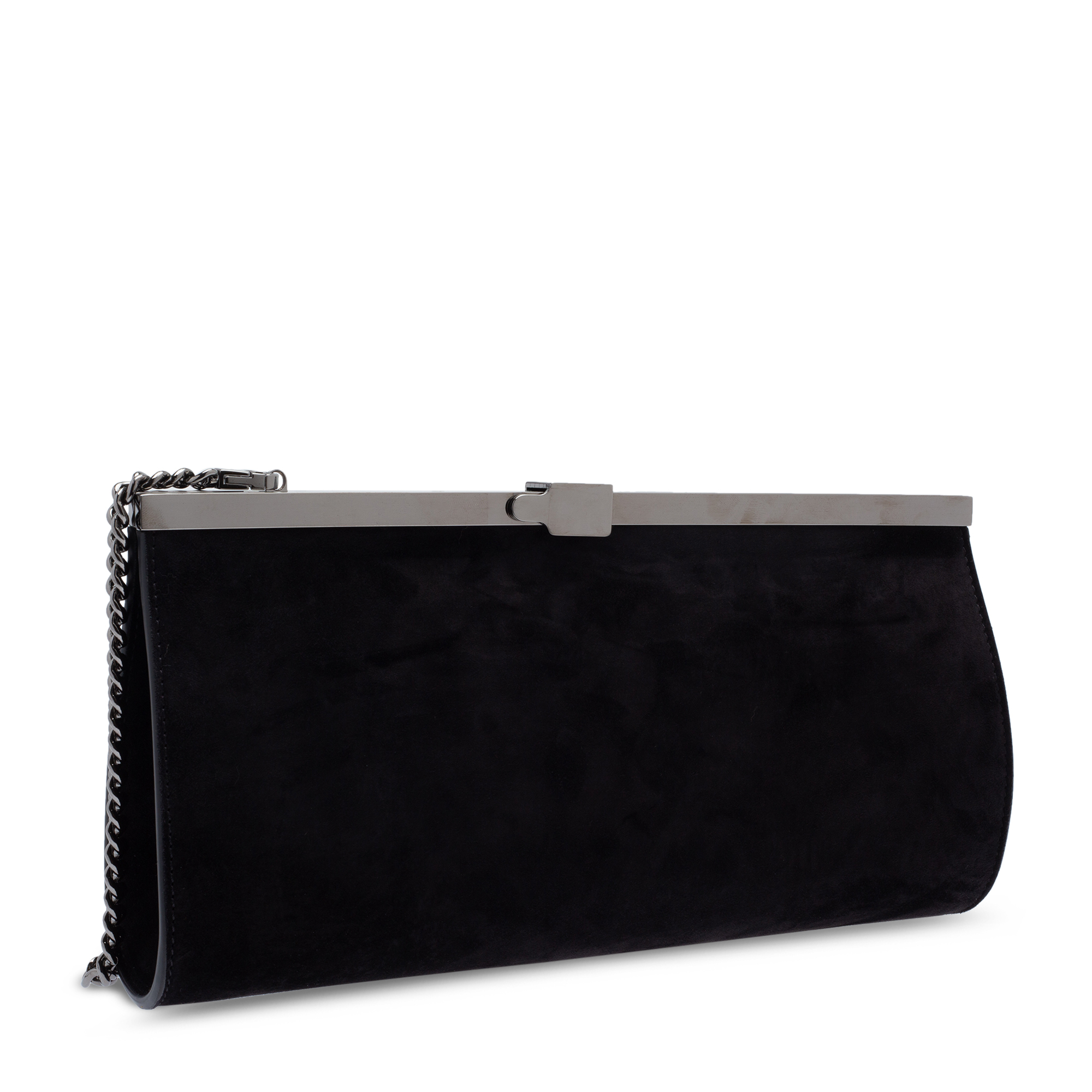 Palmette clutch, Black 
Palmette clutch, Black