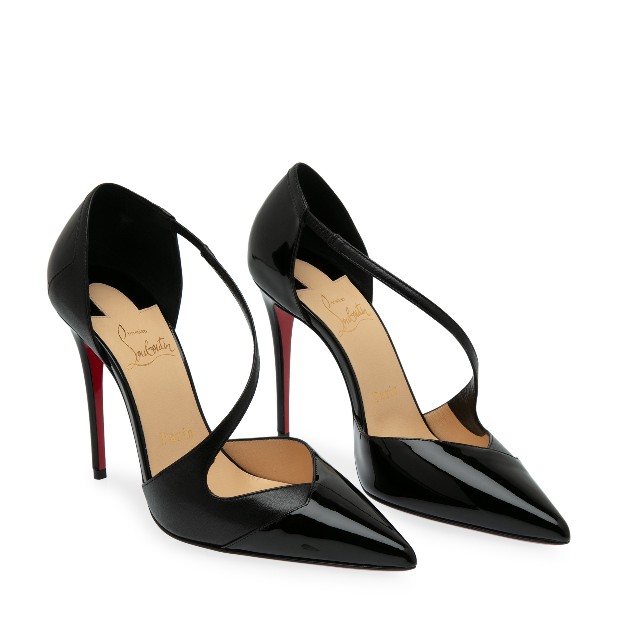 Round and Square pumps, Black
