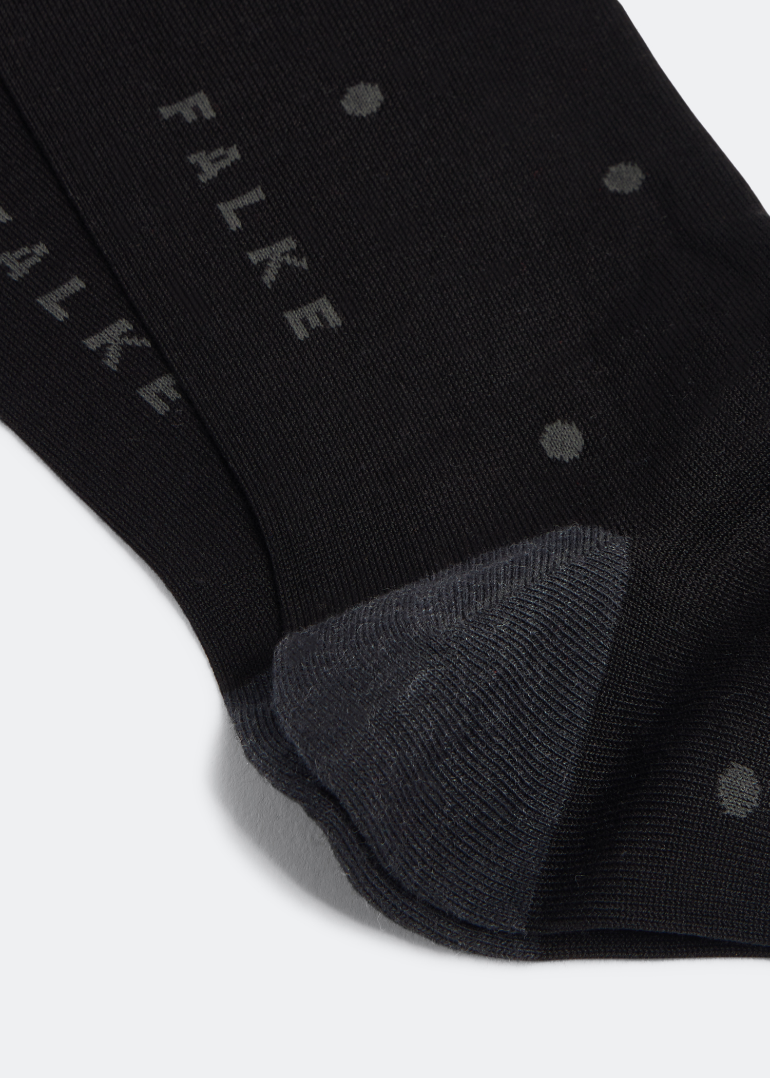 Dot socks, Grey