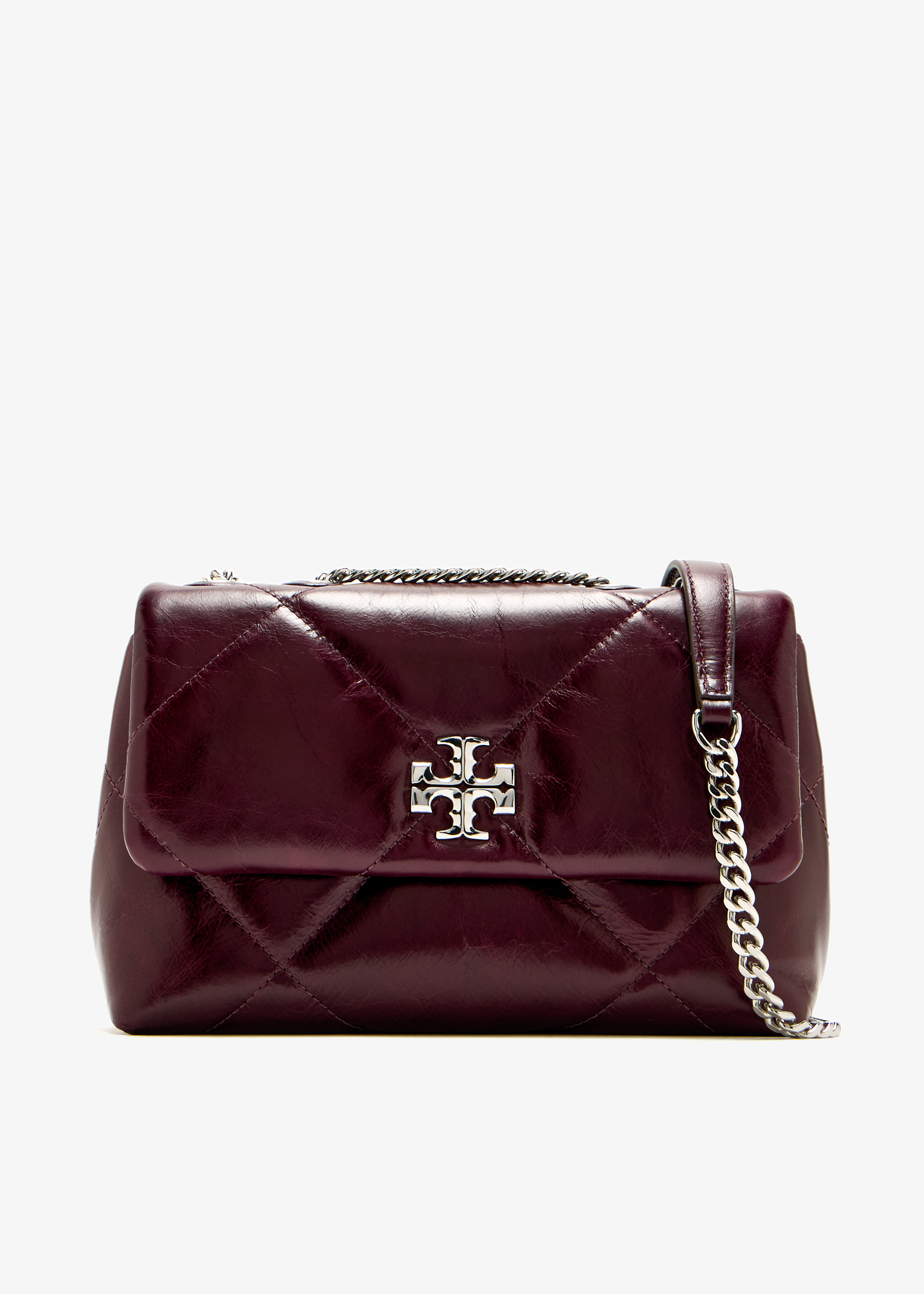 Kira diamond quilt small convertible shoulder bag, Burgundy
Kira diamond quilt small convertible shoulder bag, Burgundy