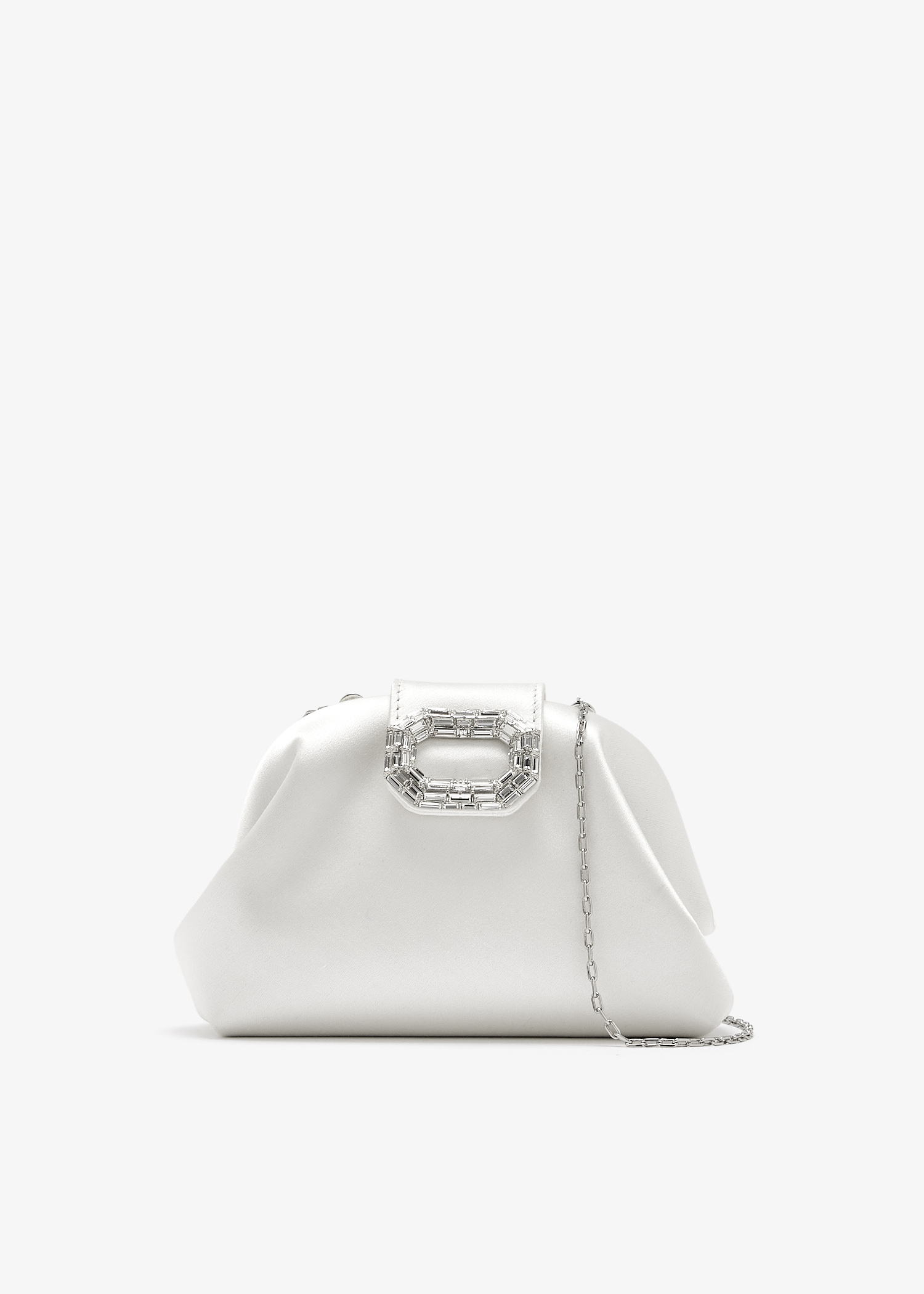 Camelia micro clutch, White
Camelia micro clutch, White