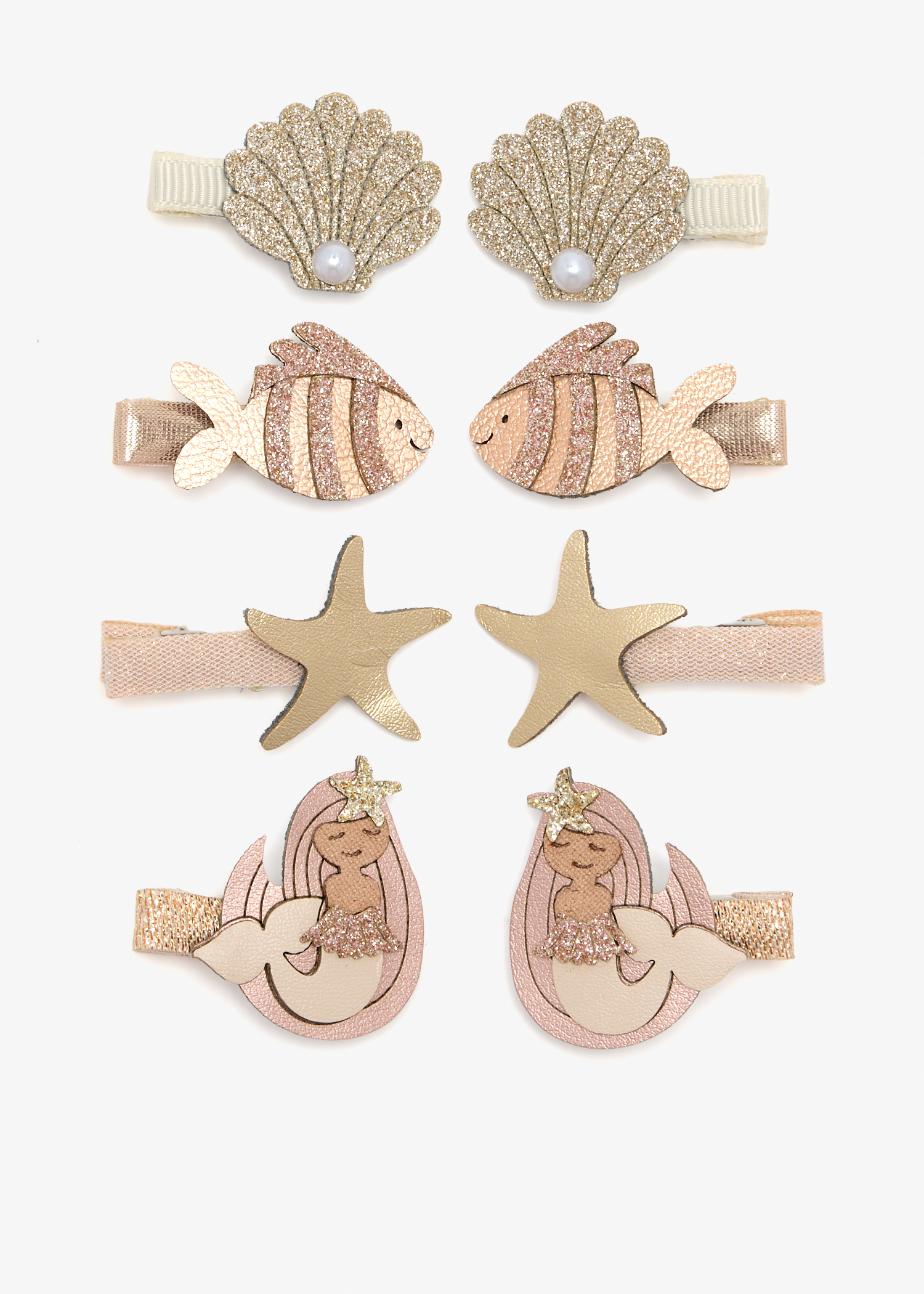 Mermaid mini clips, Multicolored
Mermaid mini clips, Multicolored