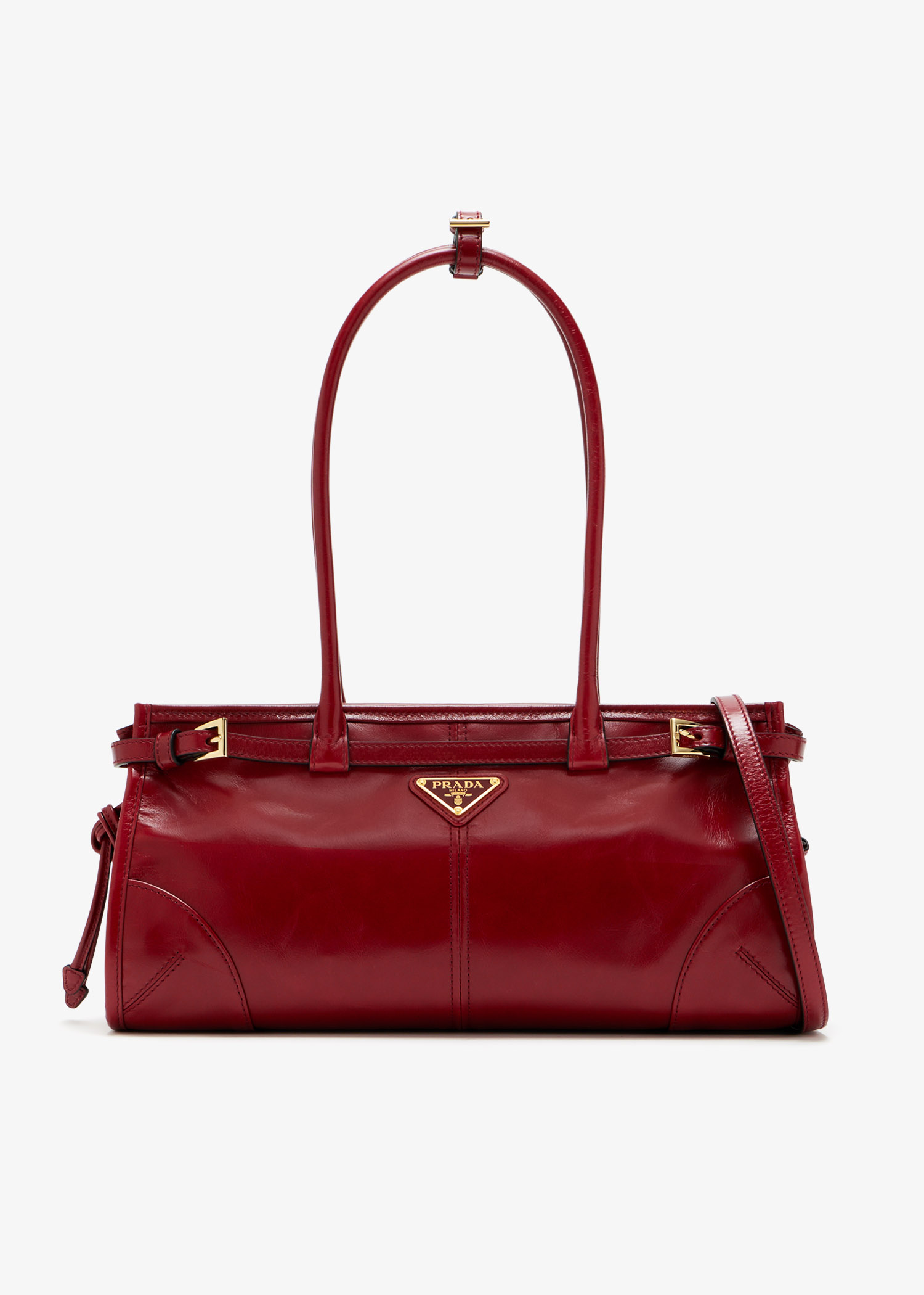 Prada Bonnie medium leather handbag, Red
Prada Bonnie medium leather handbag, Red