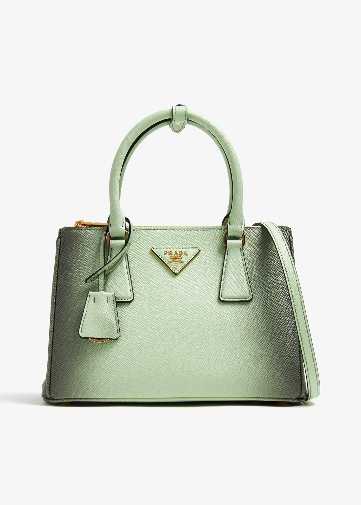 Galleria ombré small leather bag, Green
Galleria ombré small leather bag, Green