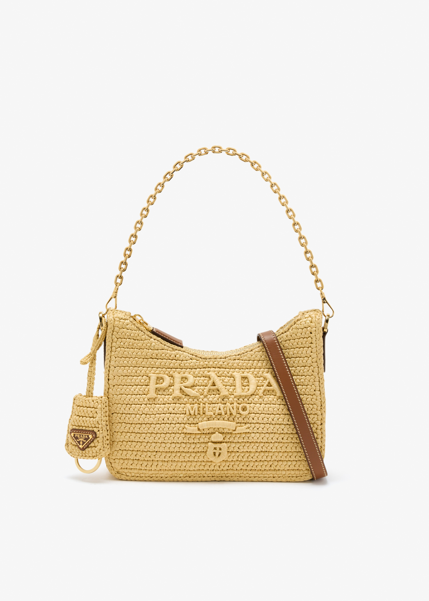 Prada Re-Edition mini crochet bag, Beige
Prada Re-Edition mini crochet bag, Beige