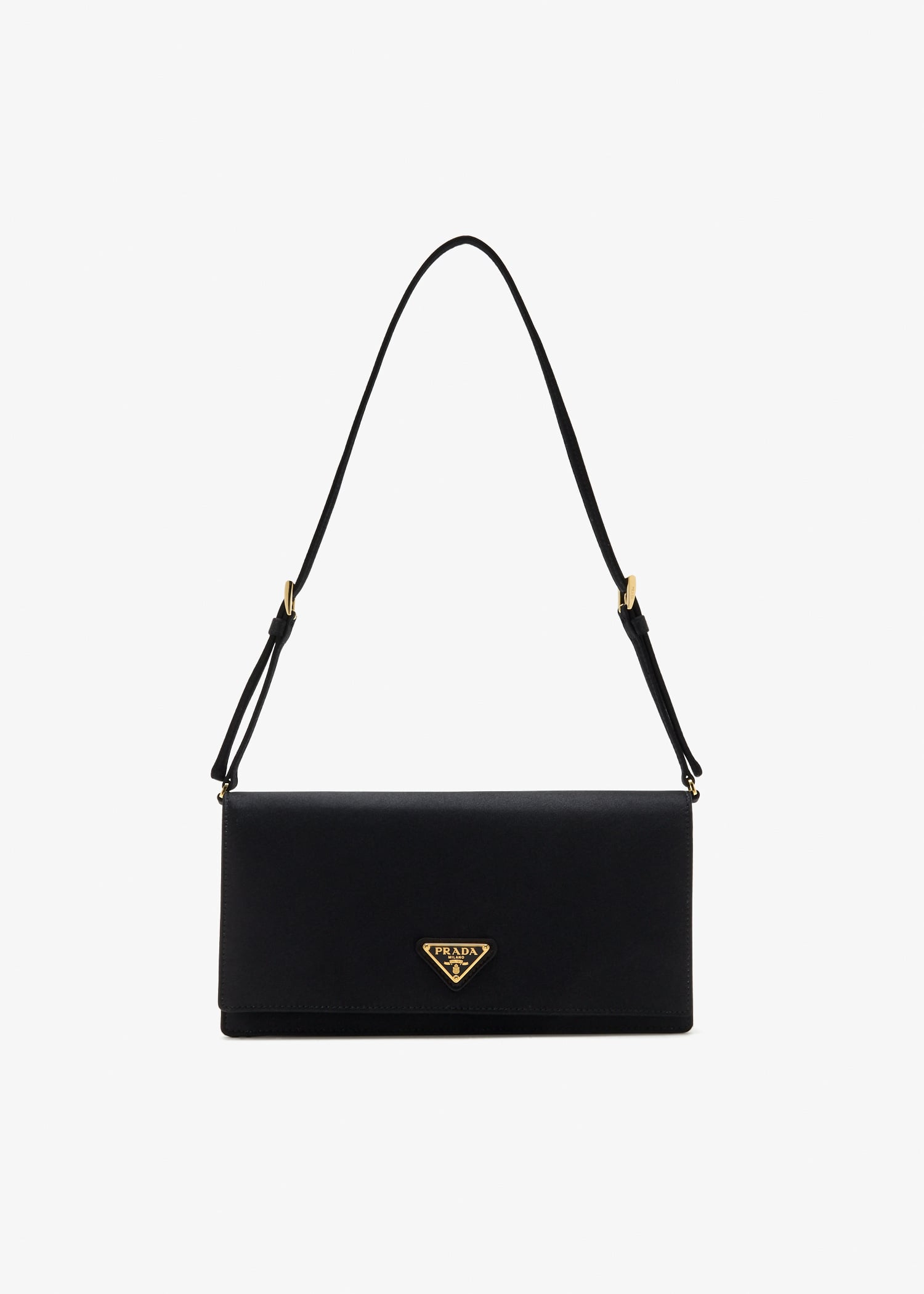 Satin mini shoulder bag, Black
Satin mini shoulder bag, Black