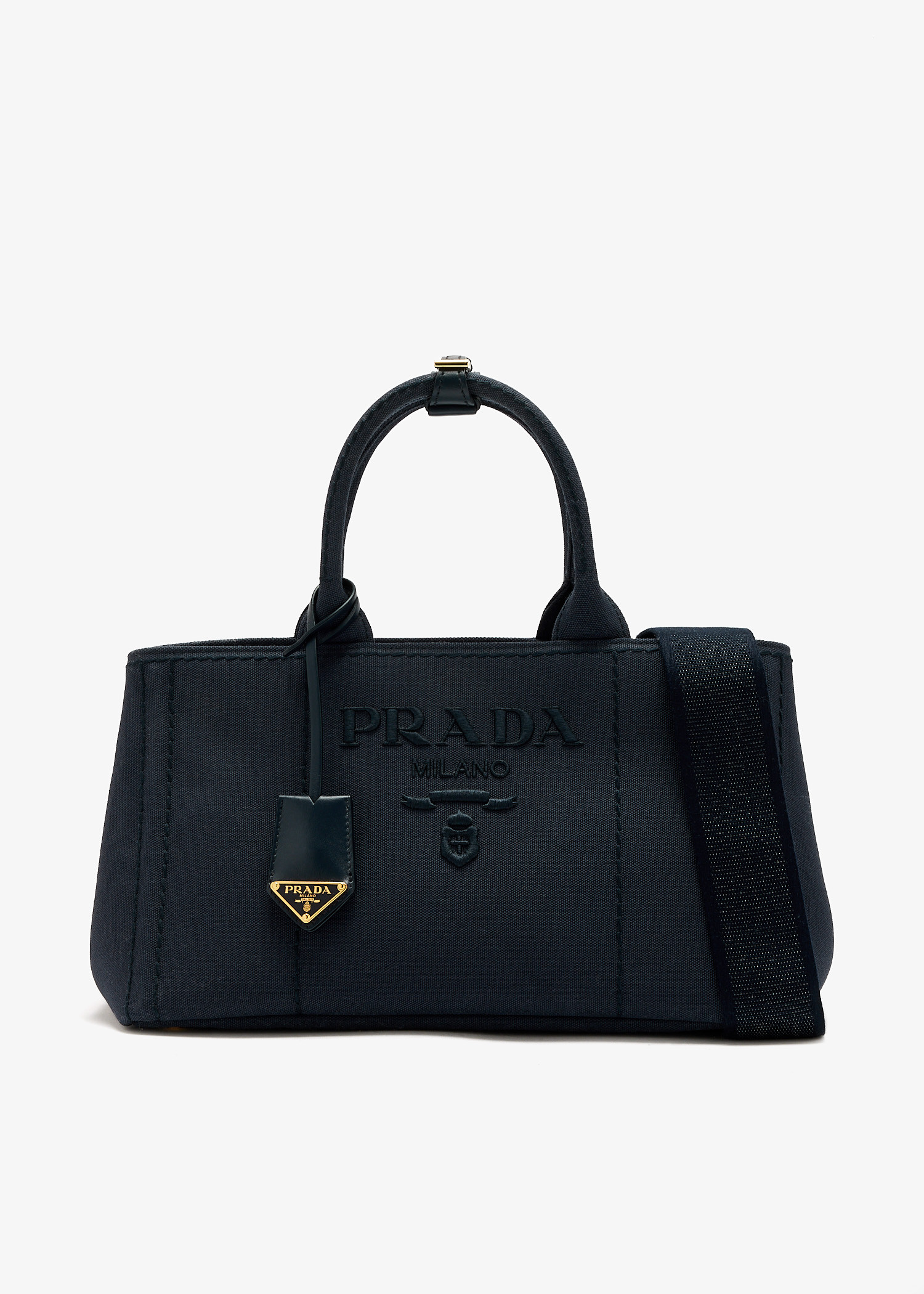 Prada Jardinière large handbag, Navy
Prada Jardinière large handbag, Navy