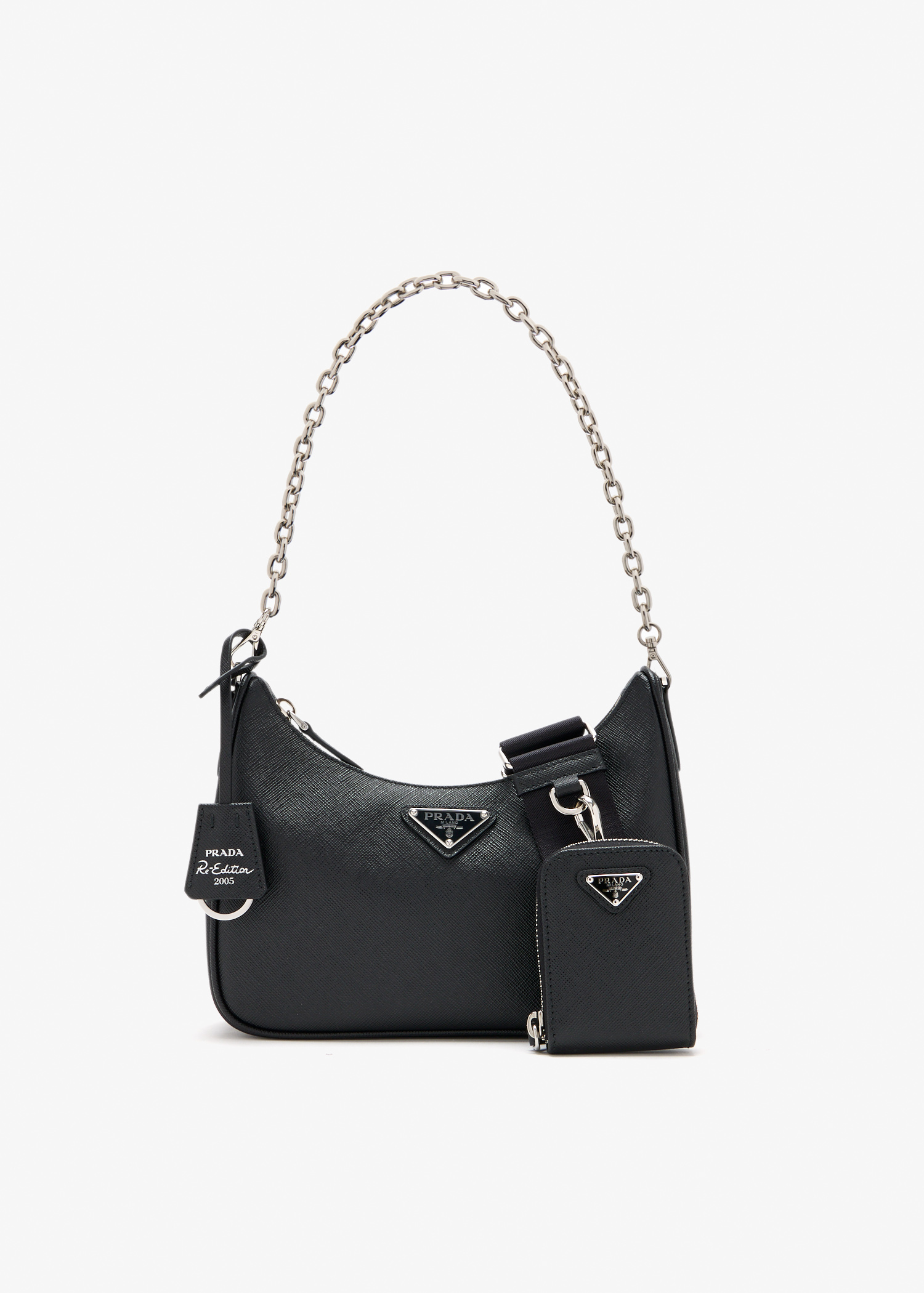 Prada Re-Edition 2005 Saffiano leather bag, Black
Prada Re-Edition 2005 Saffiano leather bag, Black