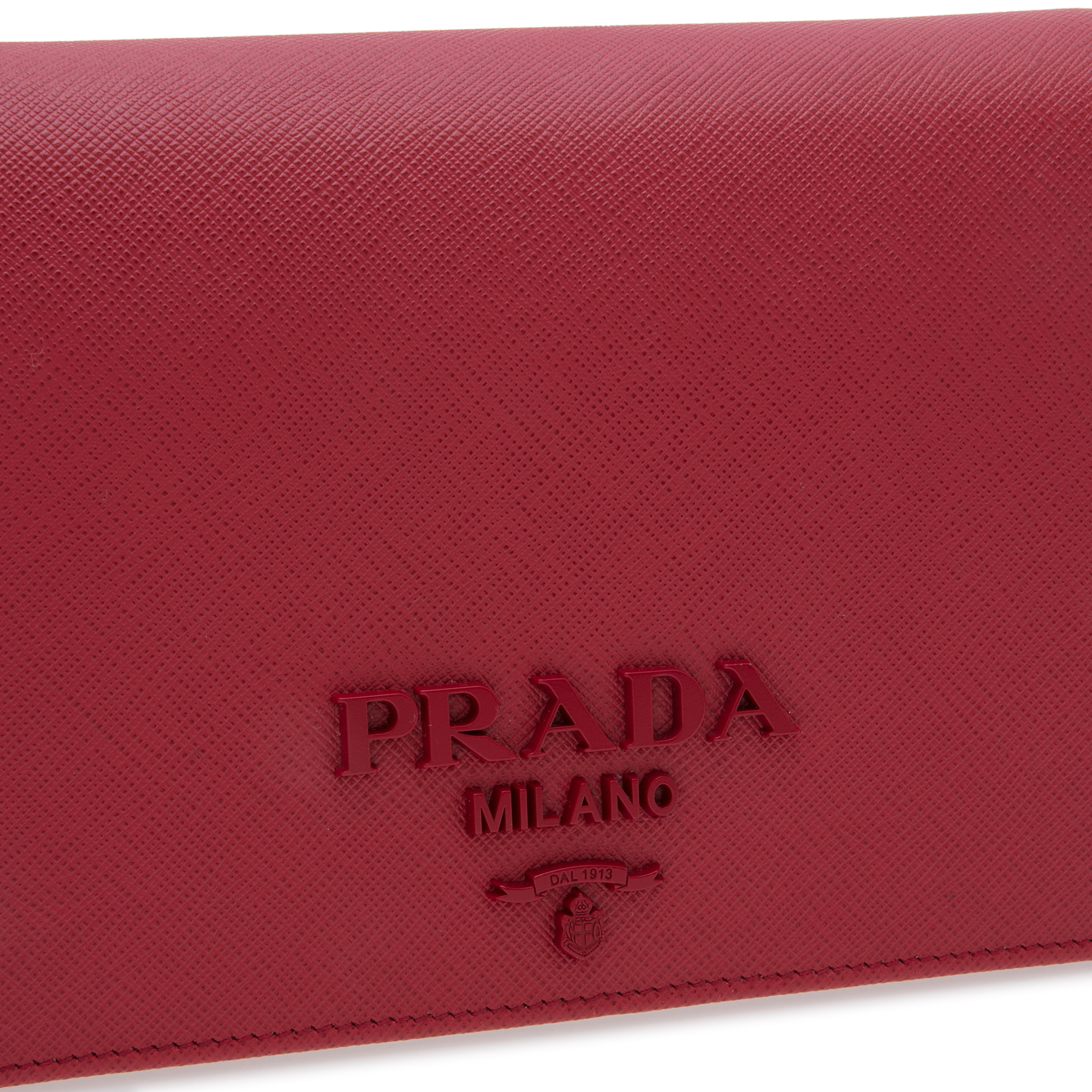 Monochrome shoulder bag, Red 
Monochrome shoulder bag, Red