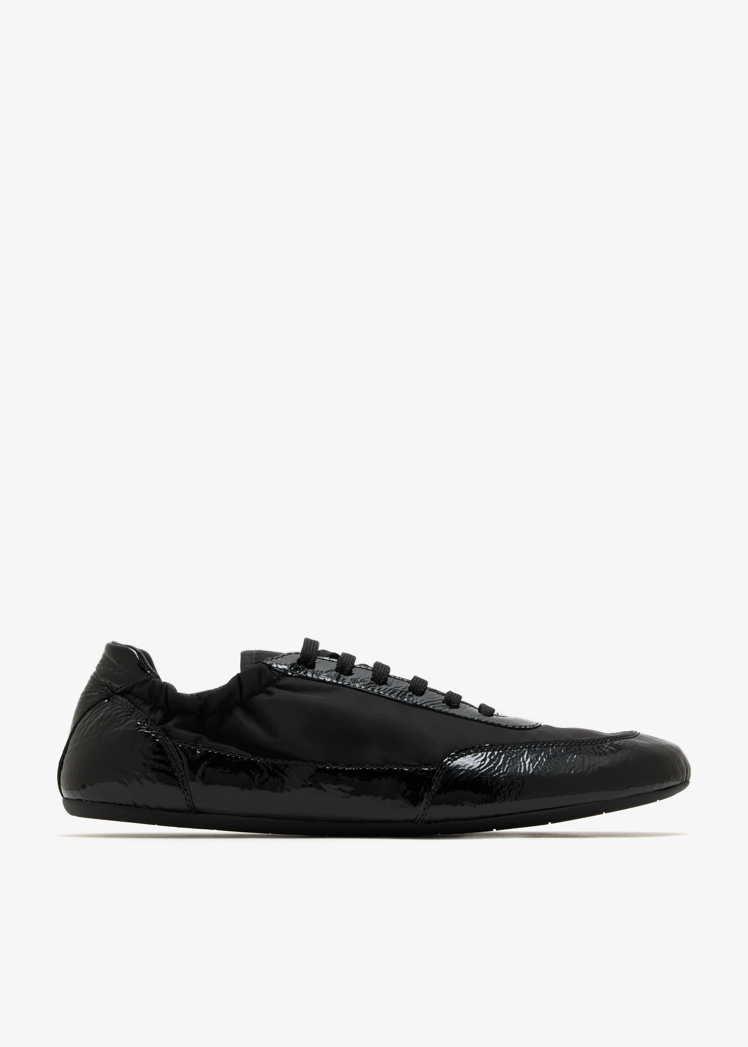 Collapse Re-Nylon and leather sneakers, Black
Collapse Re-Nylon and leather sneakers, Black