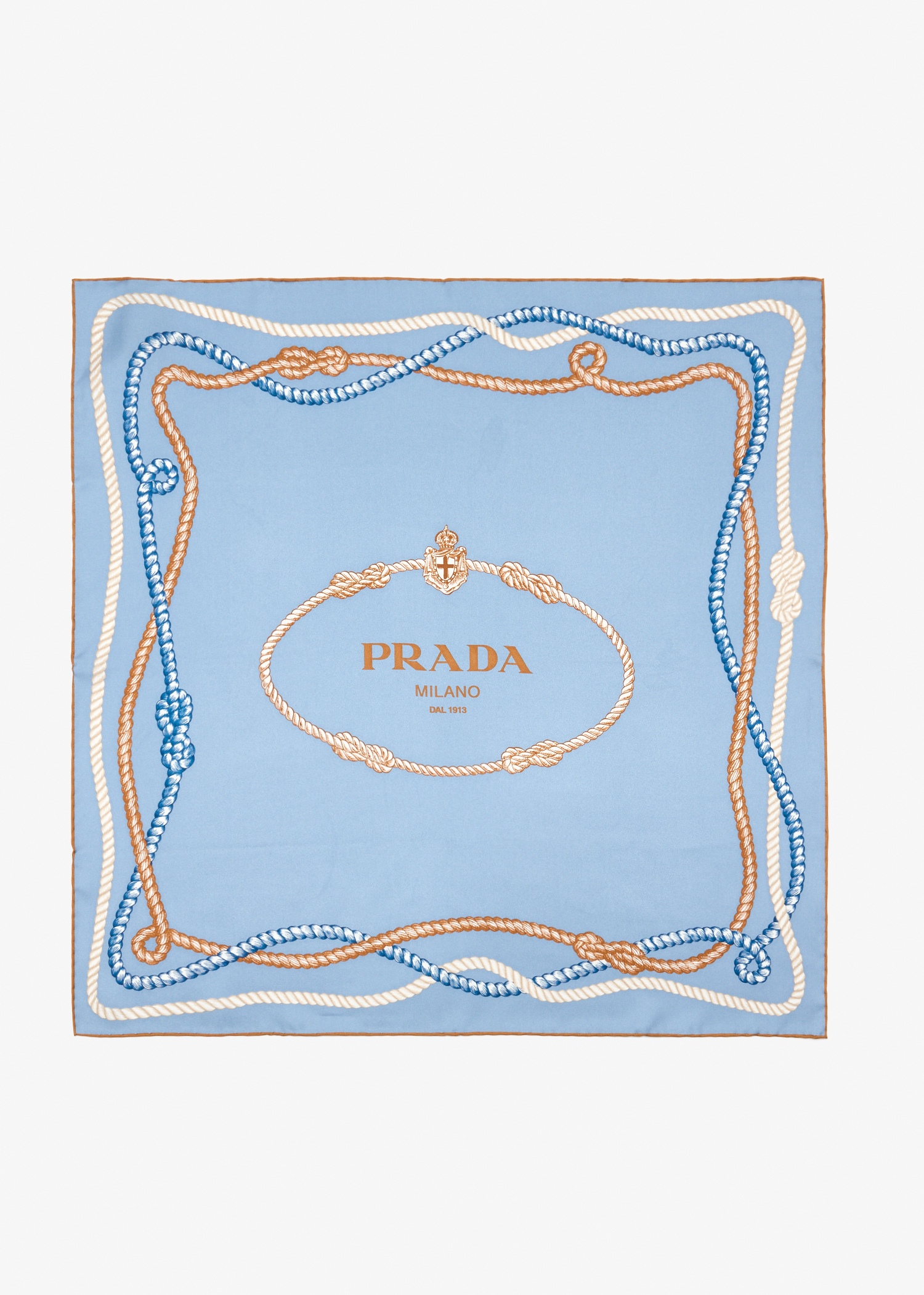Printed silk twill scarf
Printed silk twill scarf