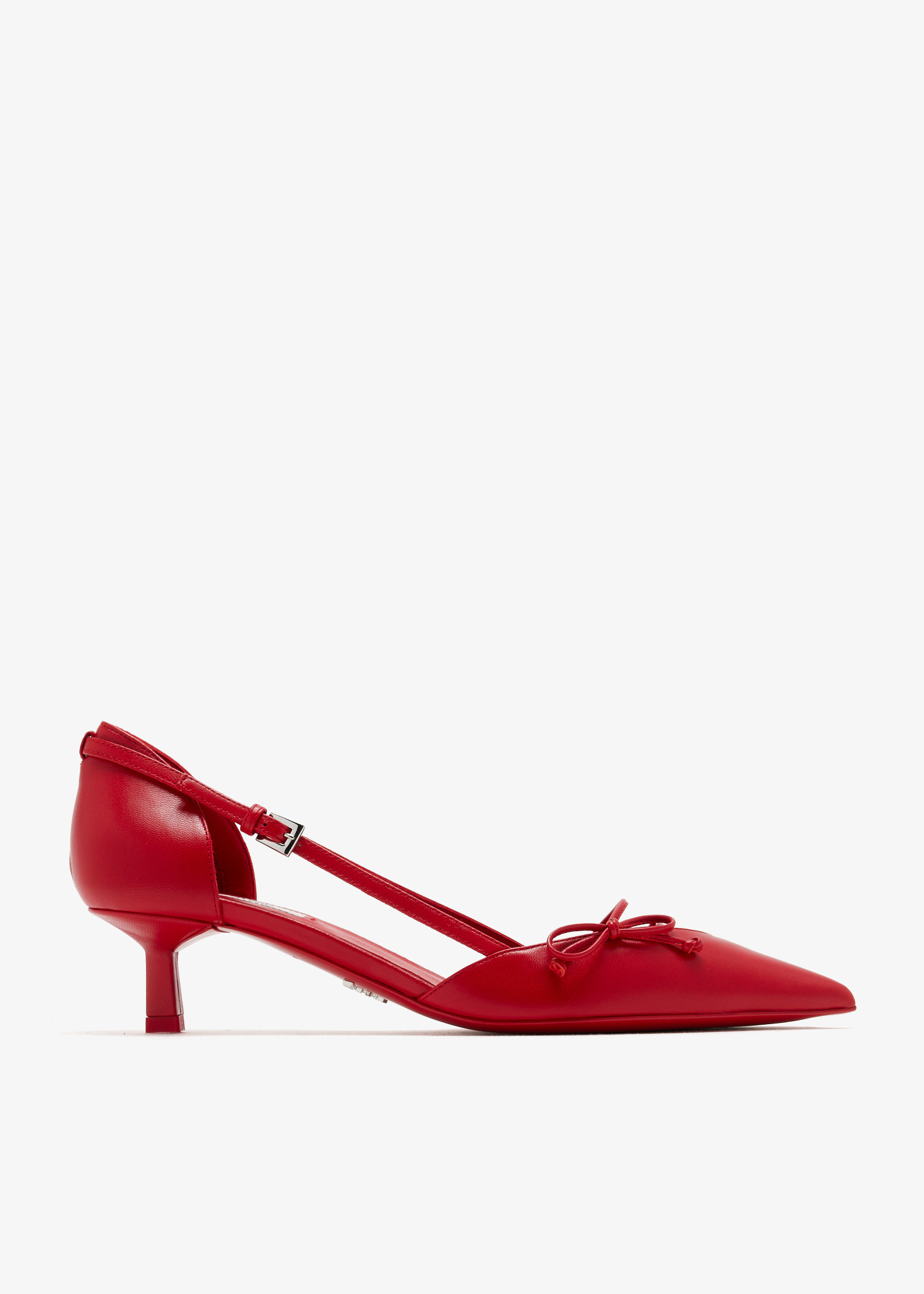 Bow leather pumps, Red
Bow leather pumps, Red