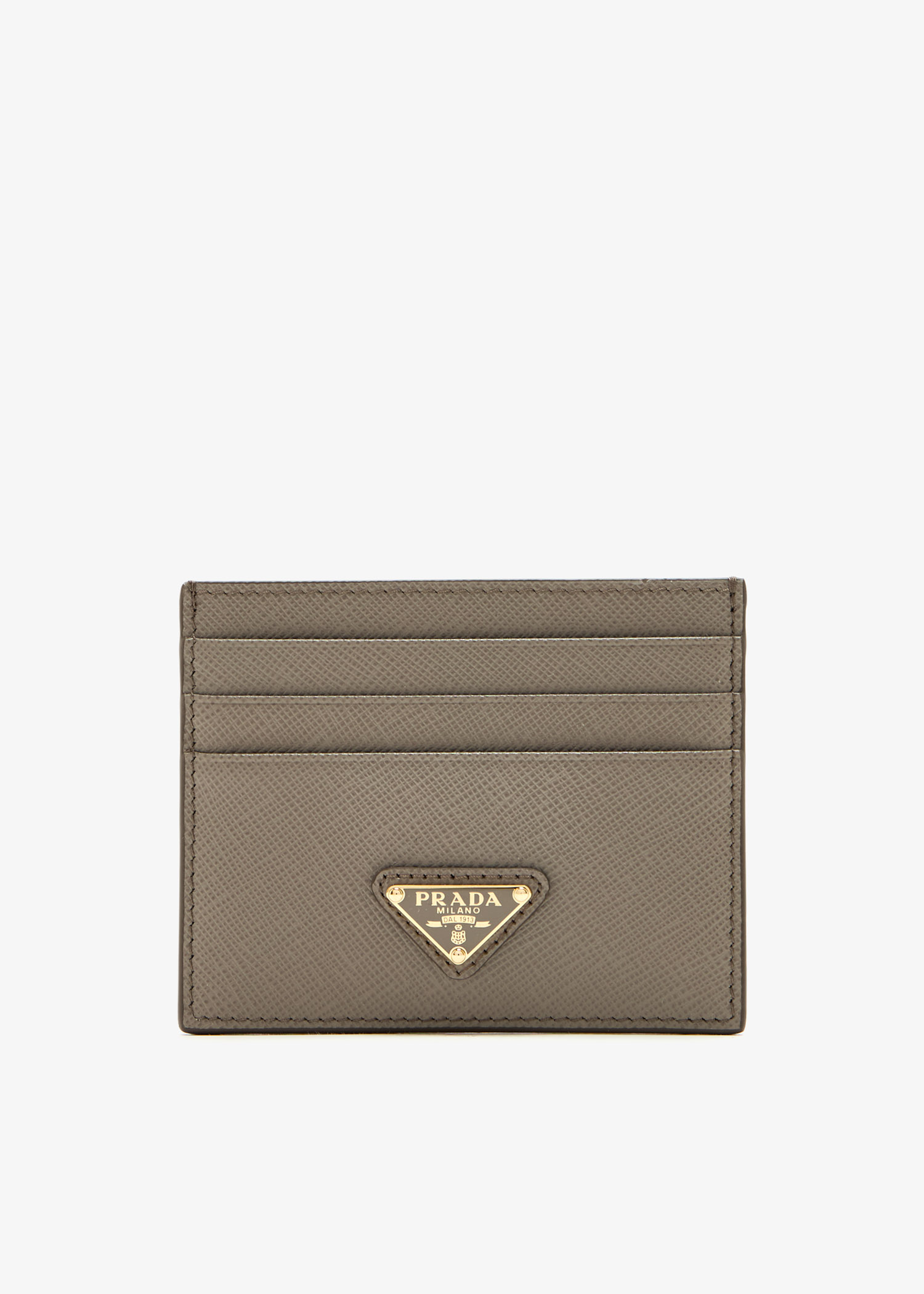 Saffiano leather card holder, Grey
Saffiano leather card holder, Grey