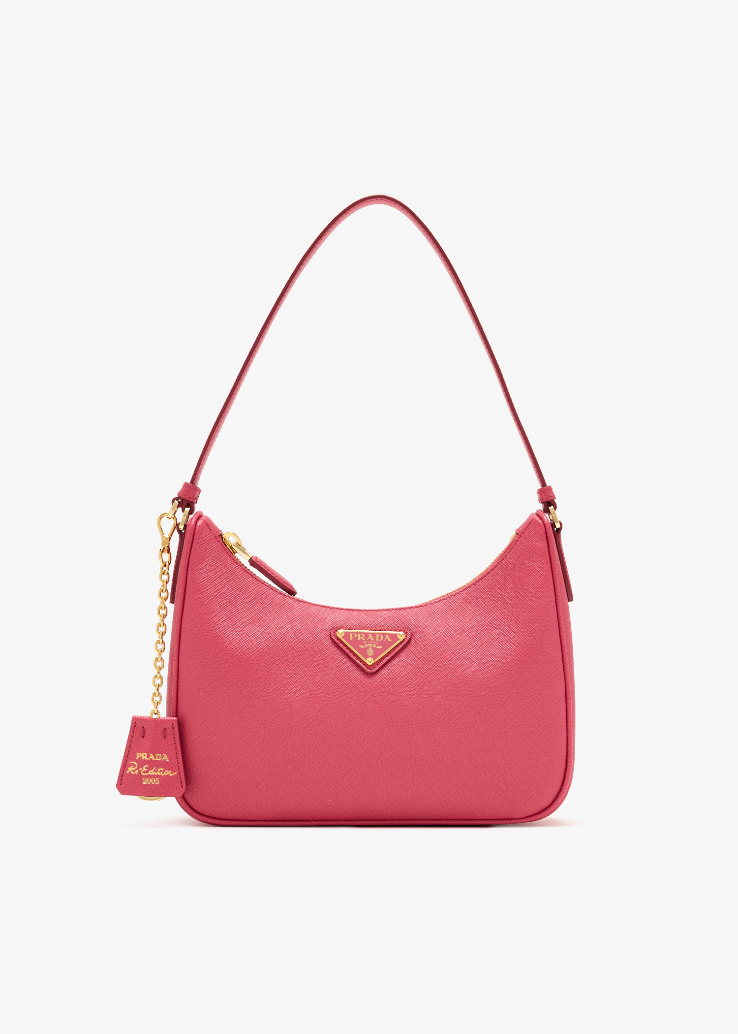 Prada Re-Edition 2005 Saffiano leather mini-bag, Pink
Prada Re-Edition 2005 Saffiano leather mini-bag, Pink