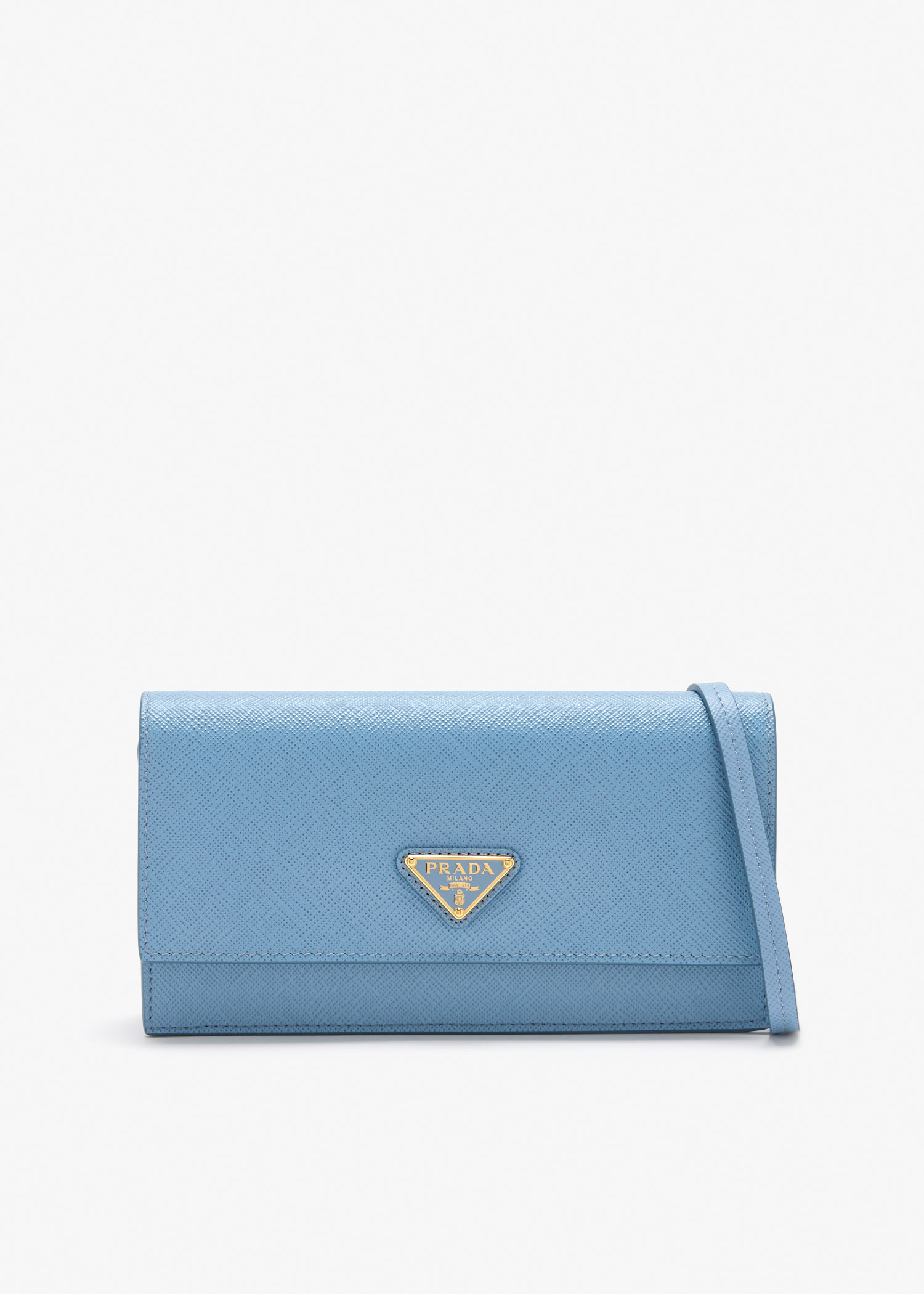 Saffiano leather mini bag, Blue
Saffiano leather mini bag, Blue