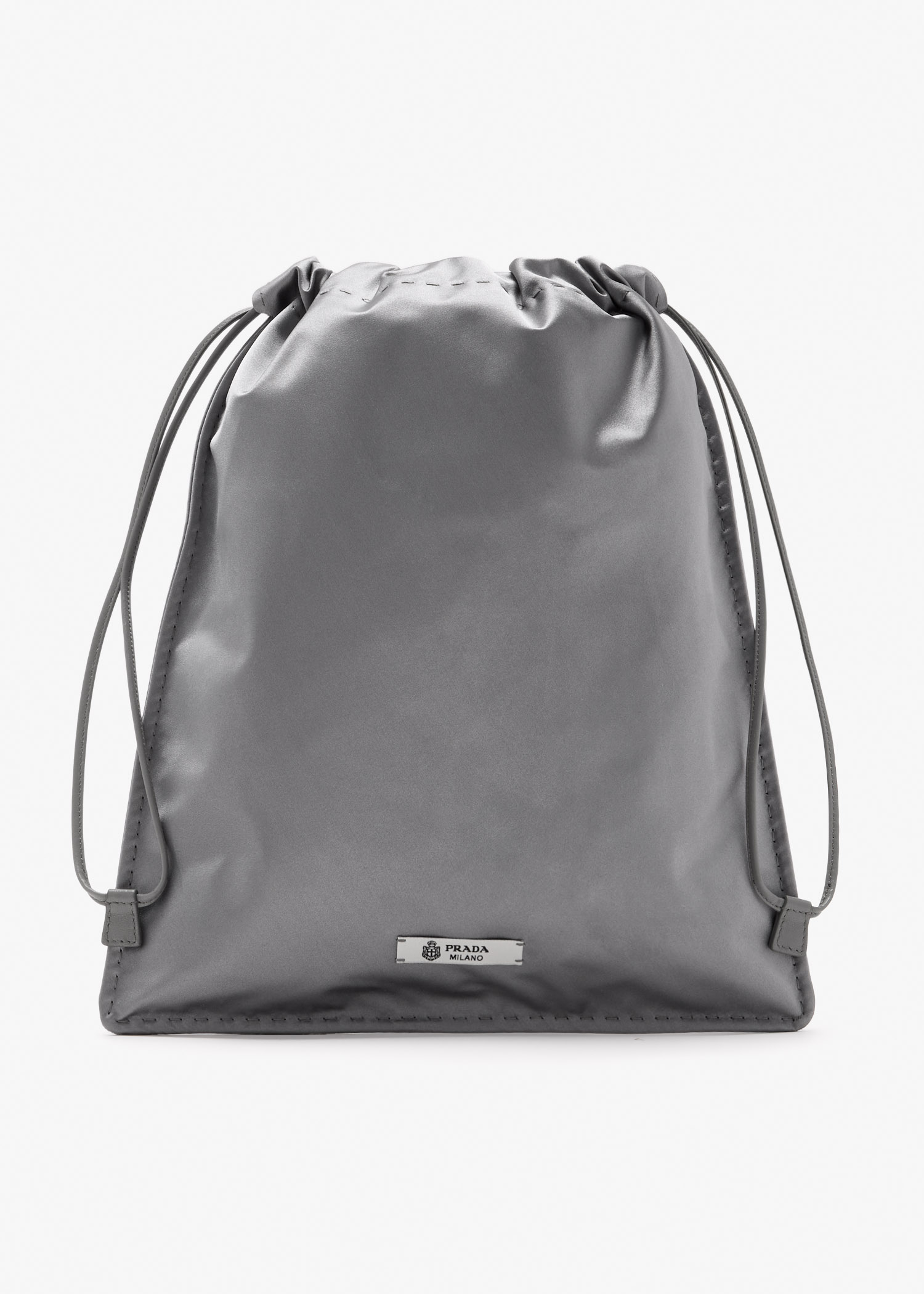 Prada Wish silk duchesse pouch, Grey
Prada Wish silk duchesse pouch, Grey