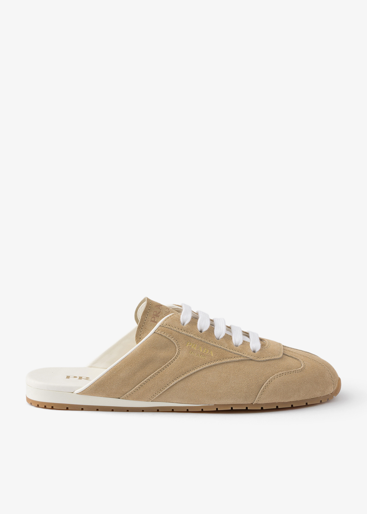 Suede sneaker mules, Beige
Suede sneaker mules, Beige
