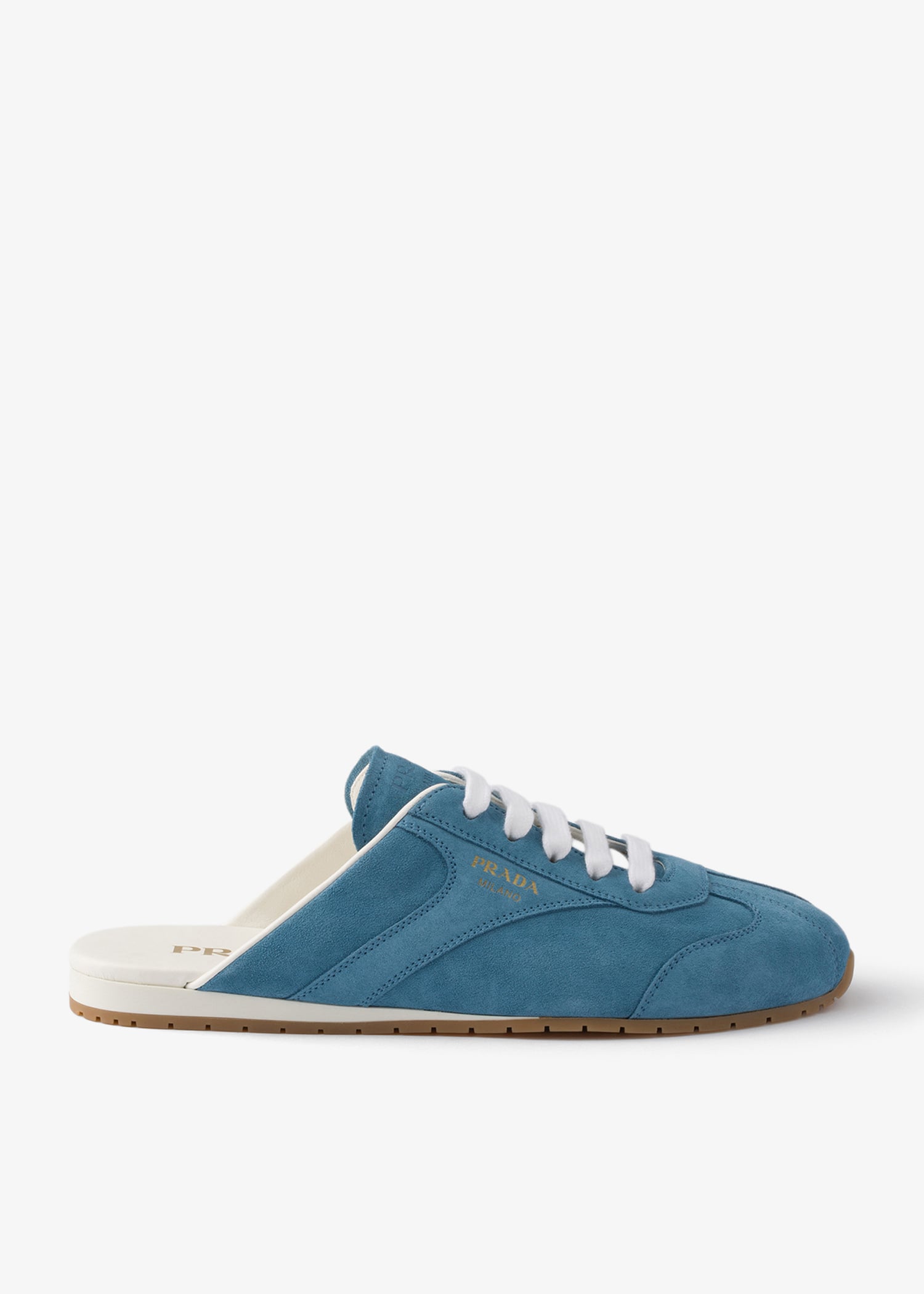 Suede sneaker mules, Blue
Suede sneaker mules, Blue