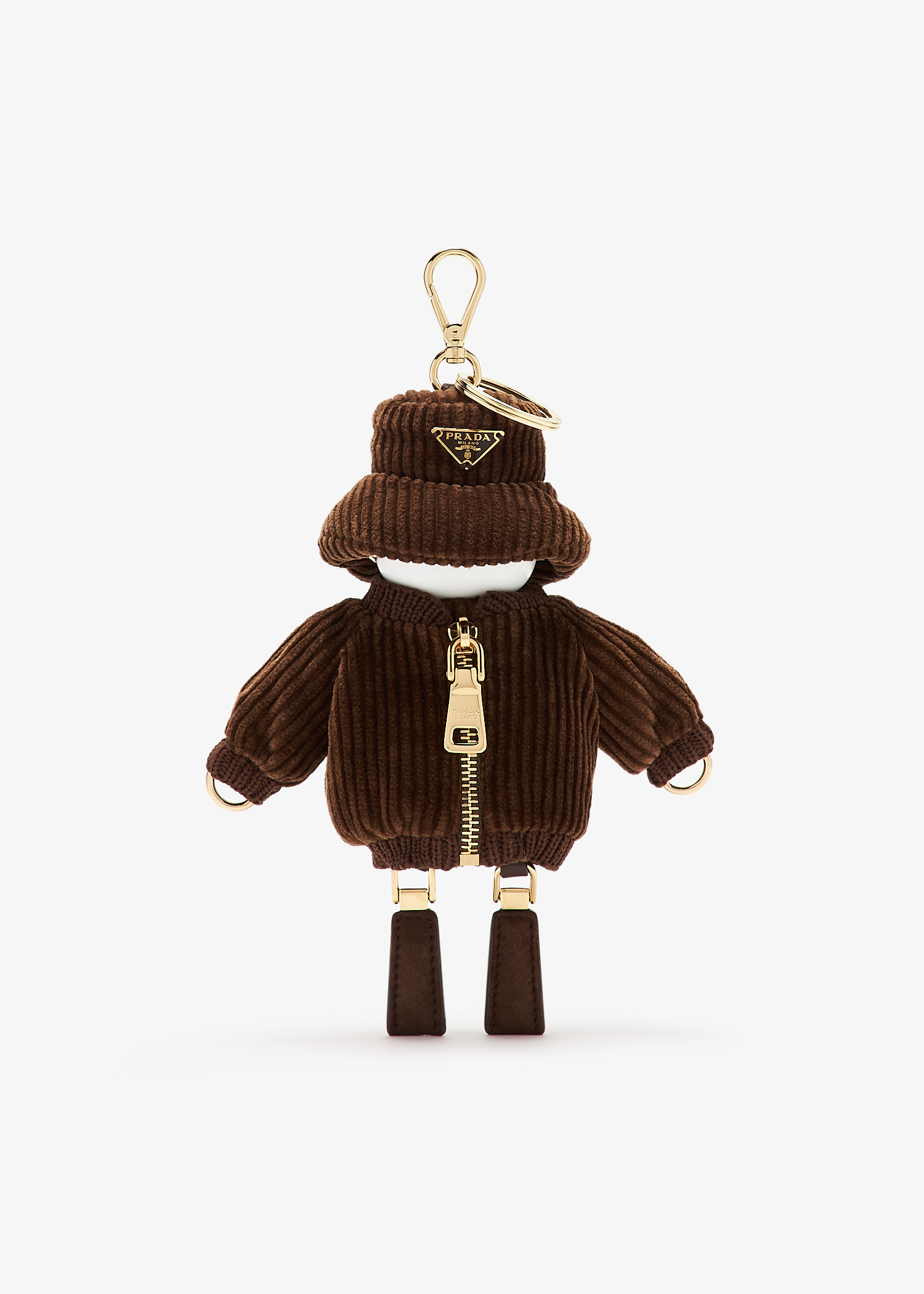 Soft Robot corduroy bag charm, Brown
Soft Robot corduroy bag charm, Brown