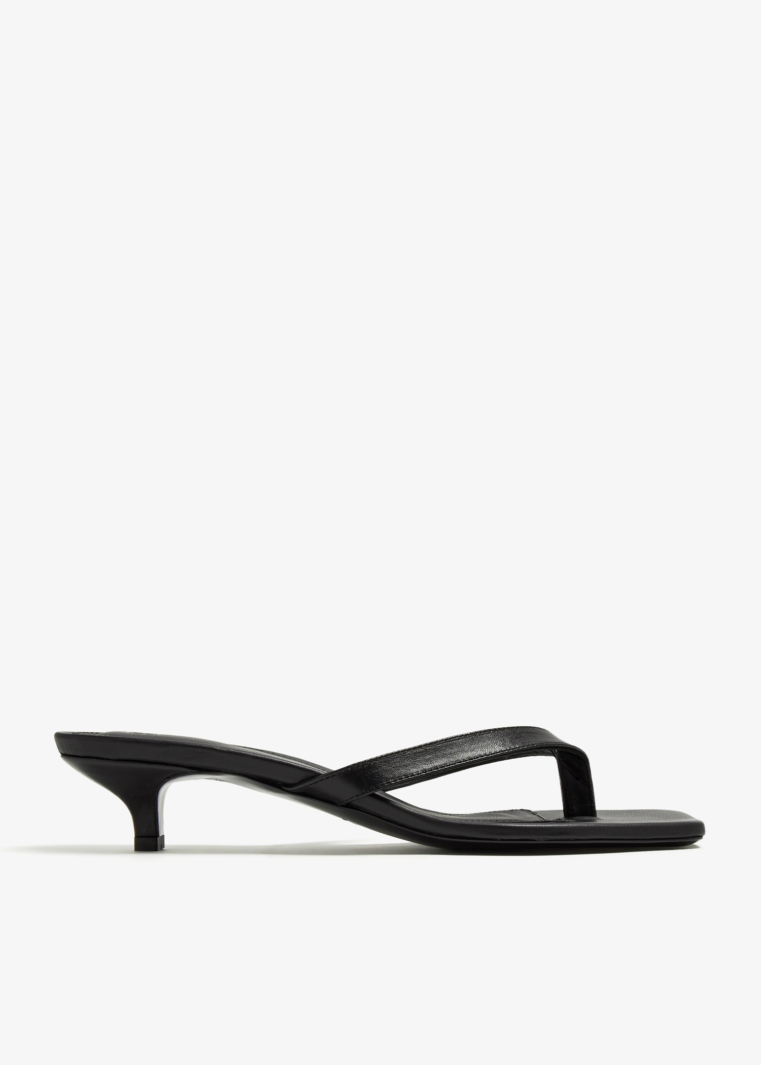 The Flip-Flop heel sandals, Black
The Flip-Flop heel sandals, Black