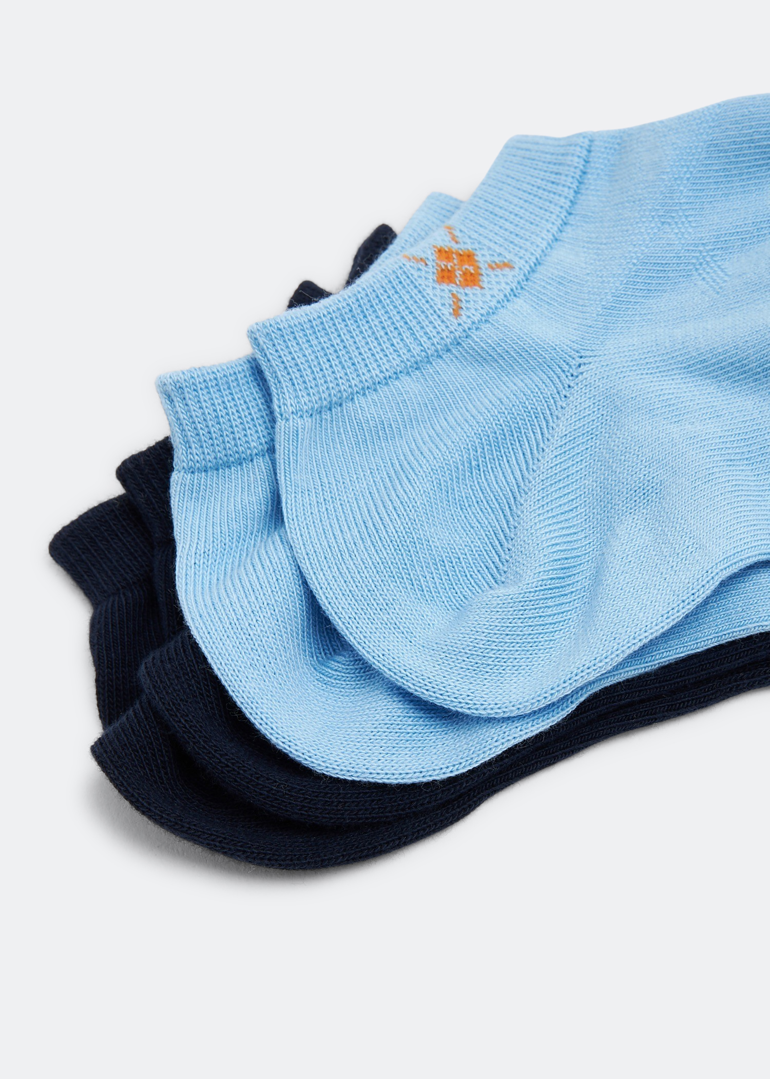 Everyday 2-pack sneaker socks, Blue