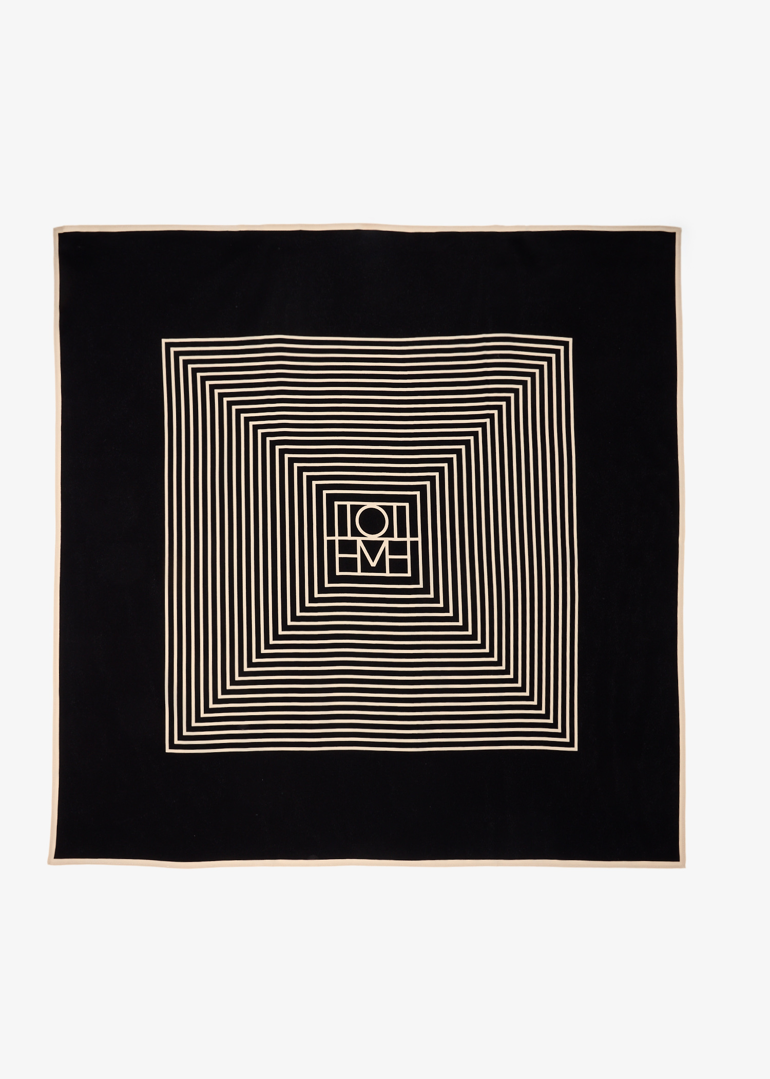 Monogram scarf, Black
Monogram scarf, Black