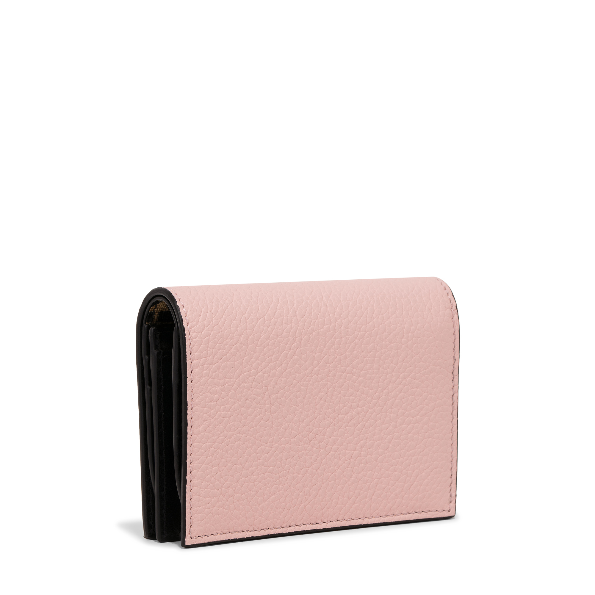 Gancini leather purse, Pink