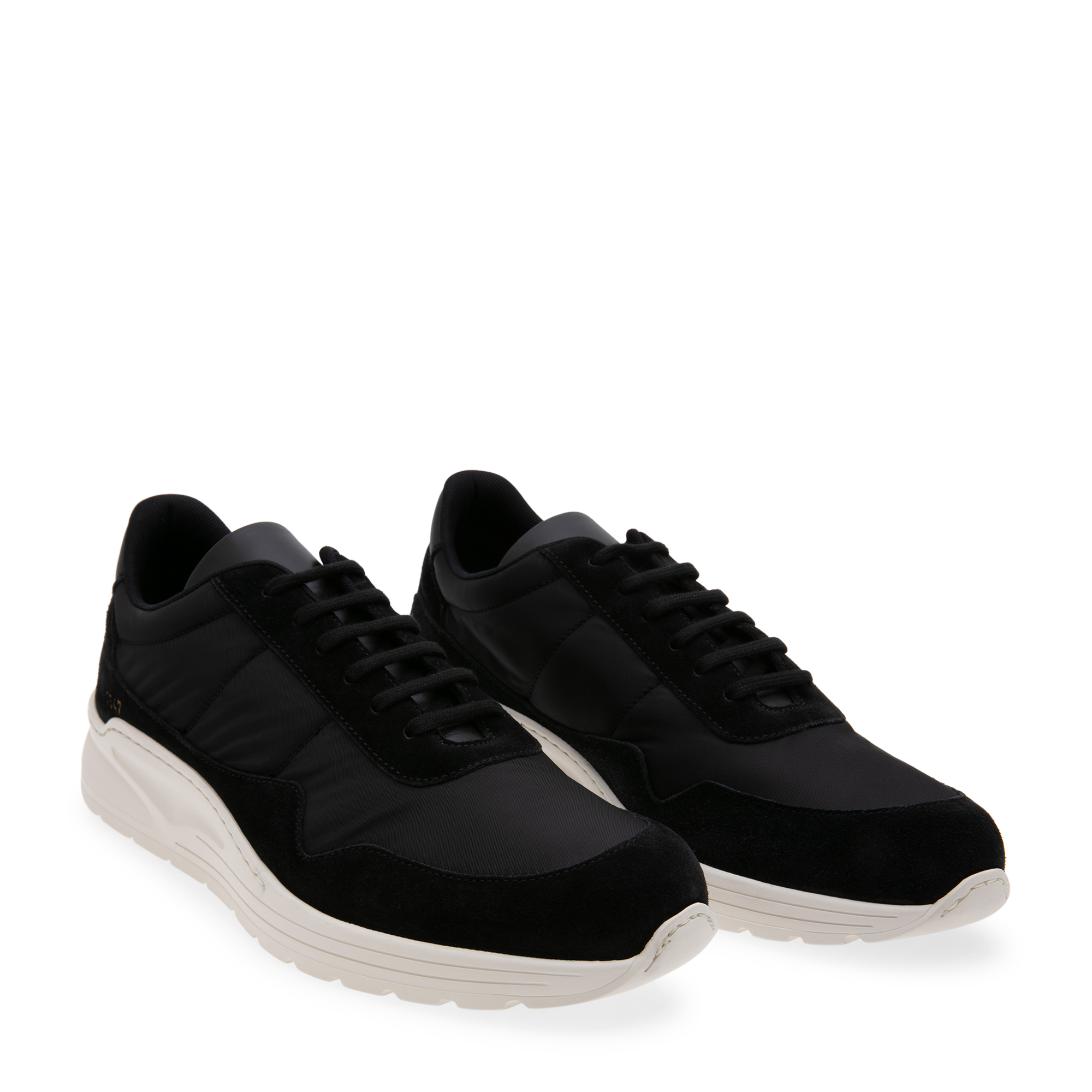 Suede sneakers, Black