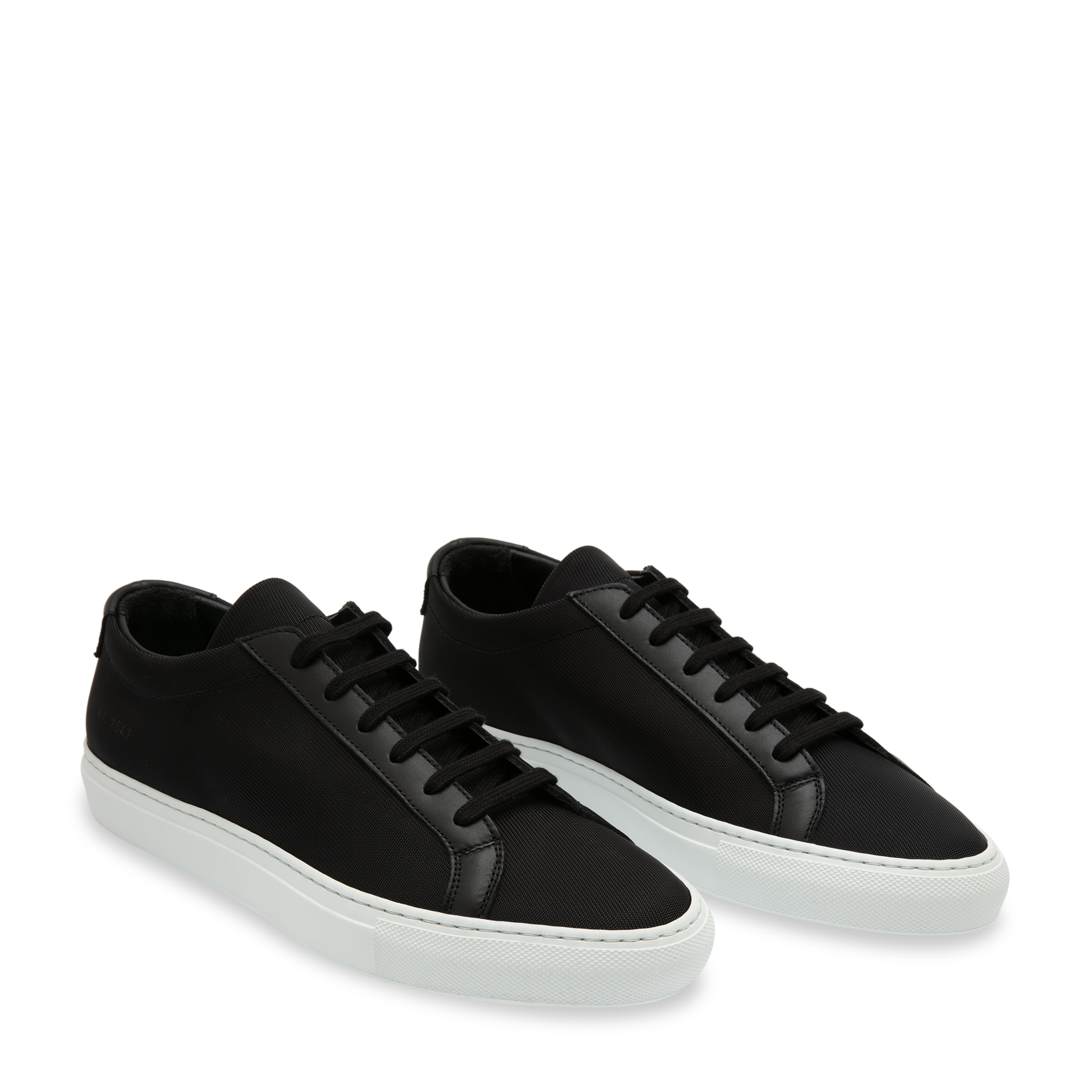 Achilles leather sneakers, Black