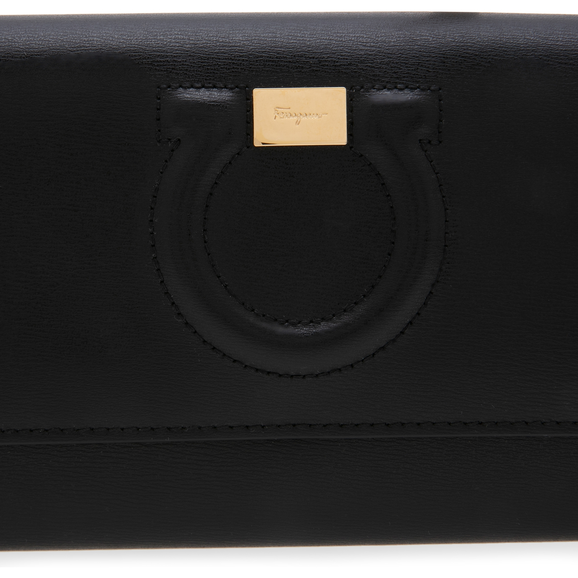 Gancini mini bag, Black