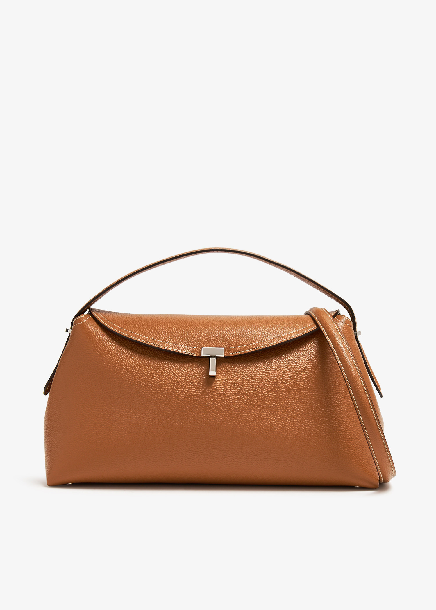 T-Lock top handle bag, Brown
T-Lock top handle bag, Brown
