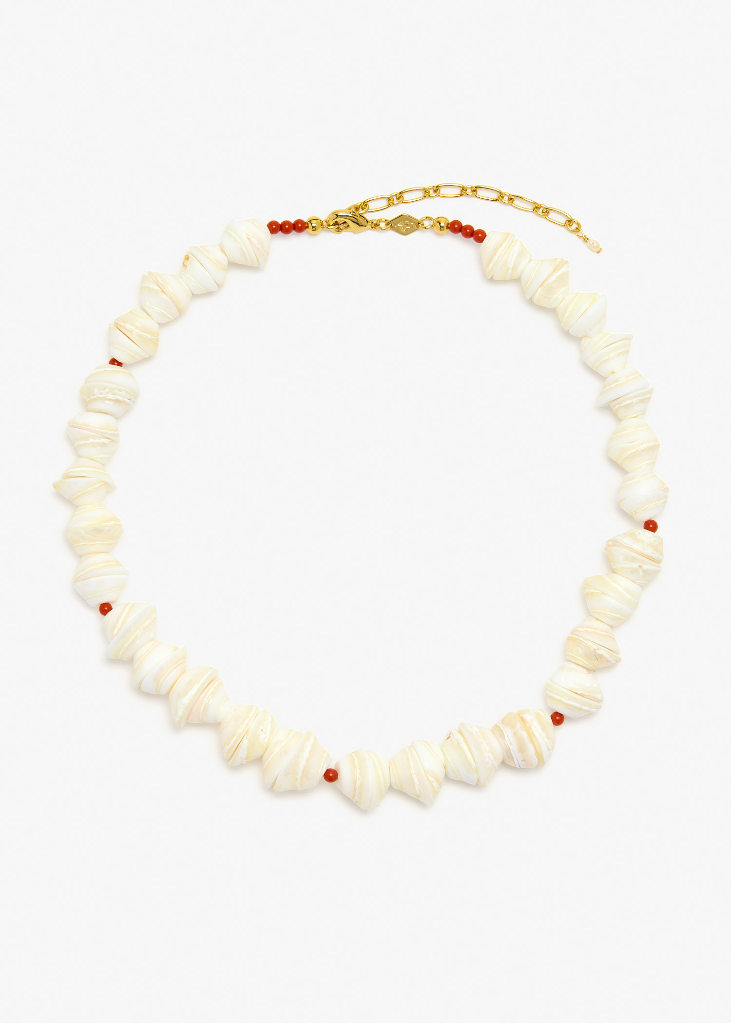 Seashell Smile necklace, White
Seashell Smile necklace, White