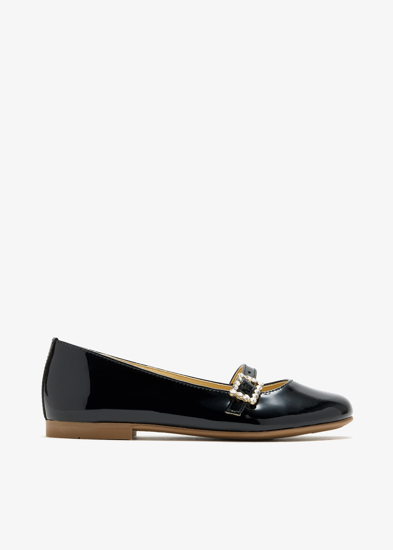 Crystal Mary-Jane ballerinas, Black
Crystal Mary-Jane ballerinas, Black