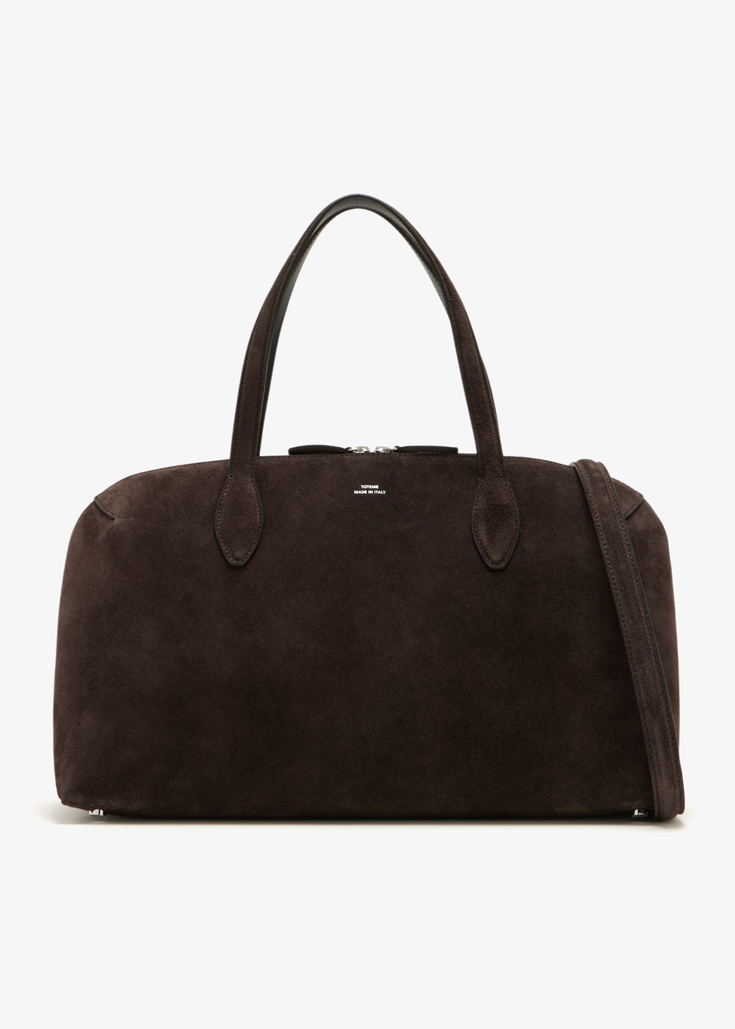 Medium suede day tote bag, Brown
Medium suede day tote bag, Brown
