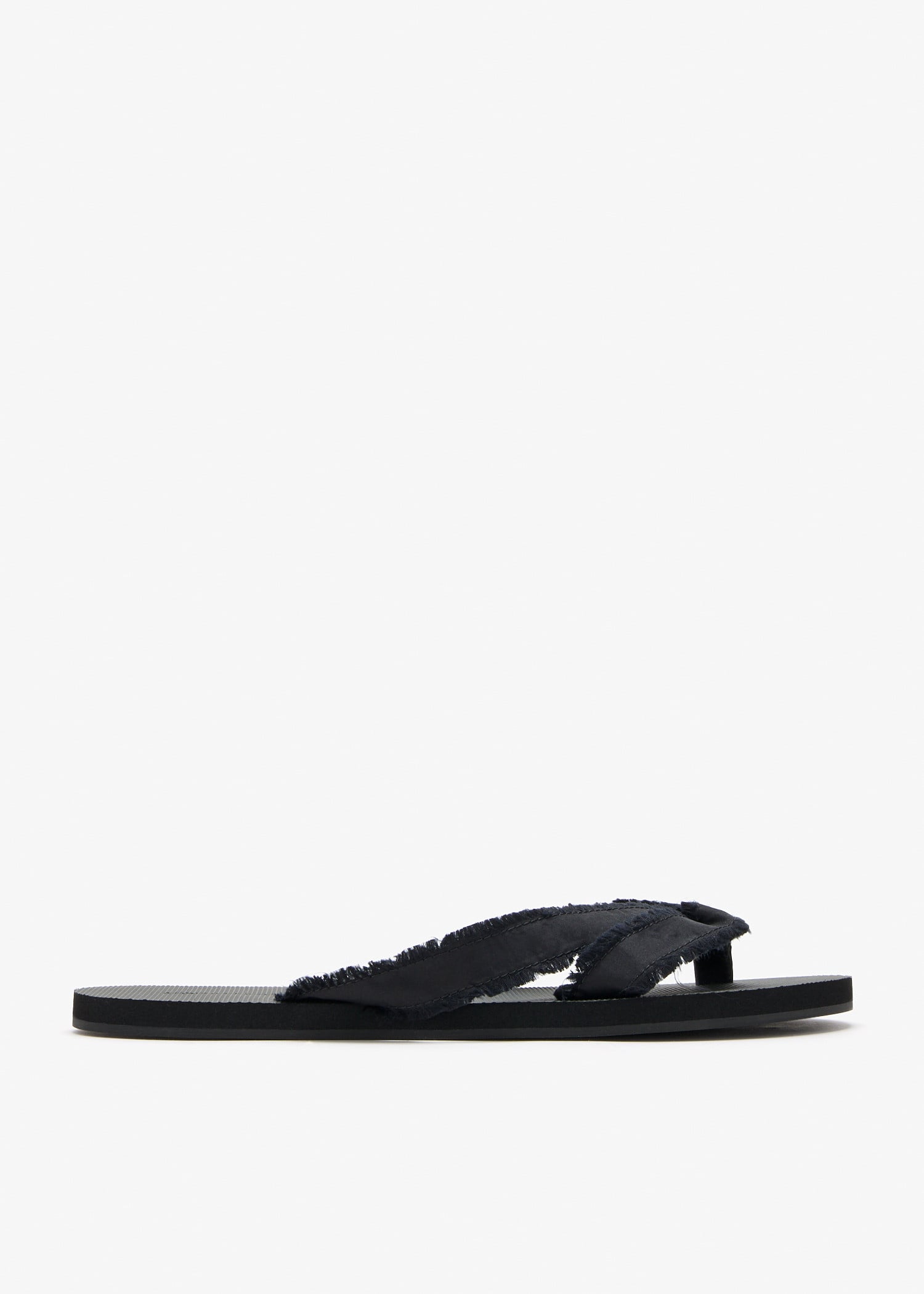 Freya silk flip flops, Black
Freya silk flip flops, Black