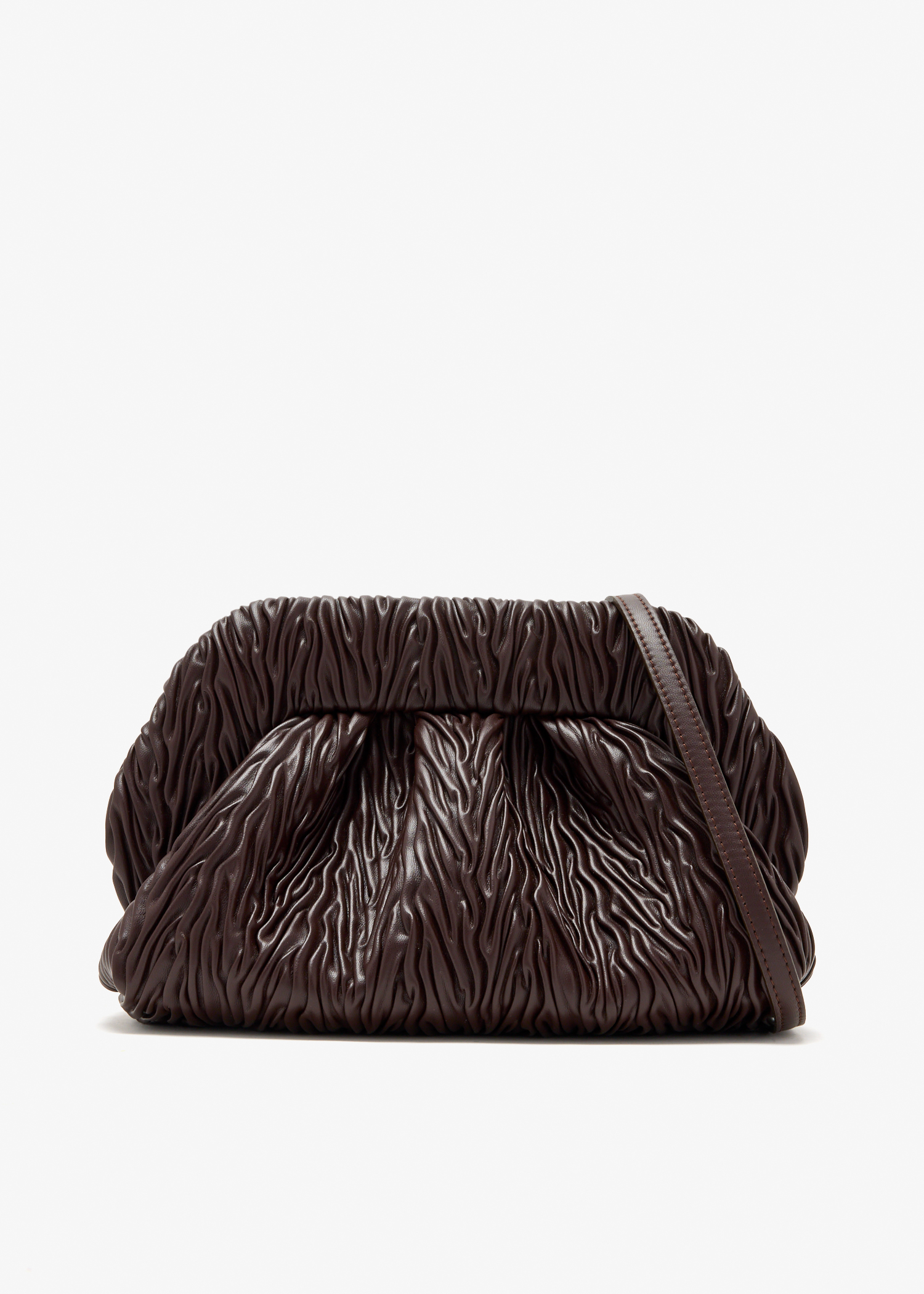 Bios Arricciato medium clutch, Brown
Bios Arricciato medium clutch, Brown