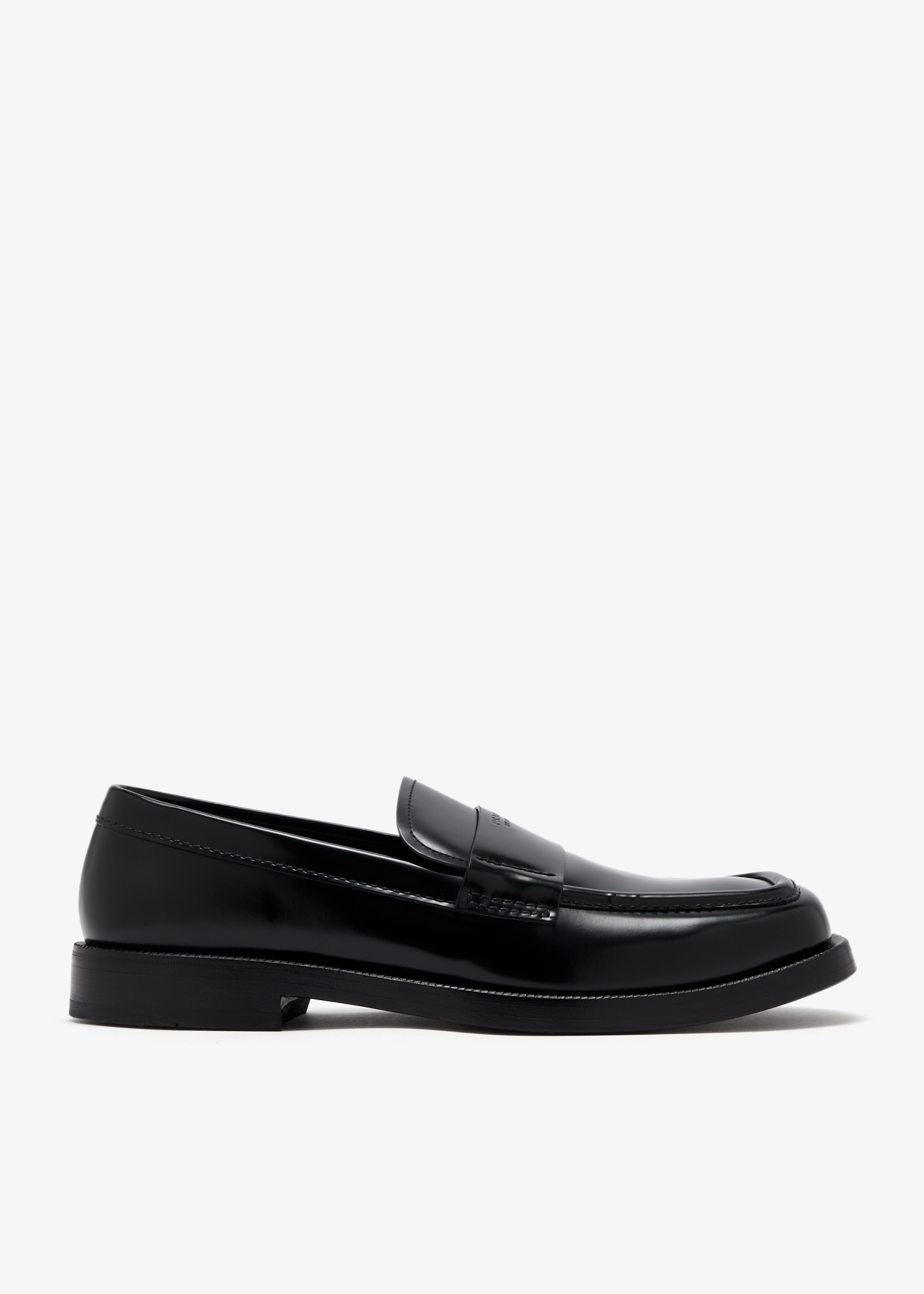 Brushed leather loafers, Black
Brushed leather loafers, Black