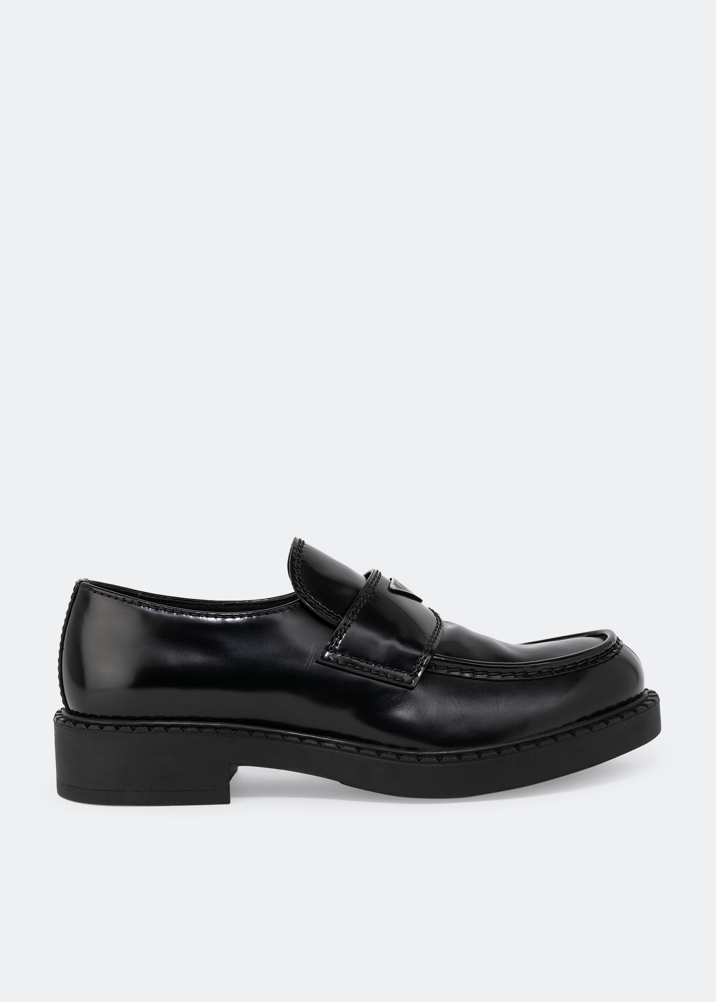 Brushed leather loafers, Black
Brushed leather loafers, Black