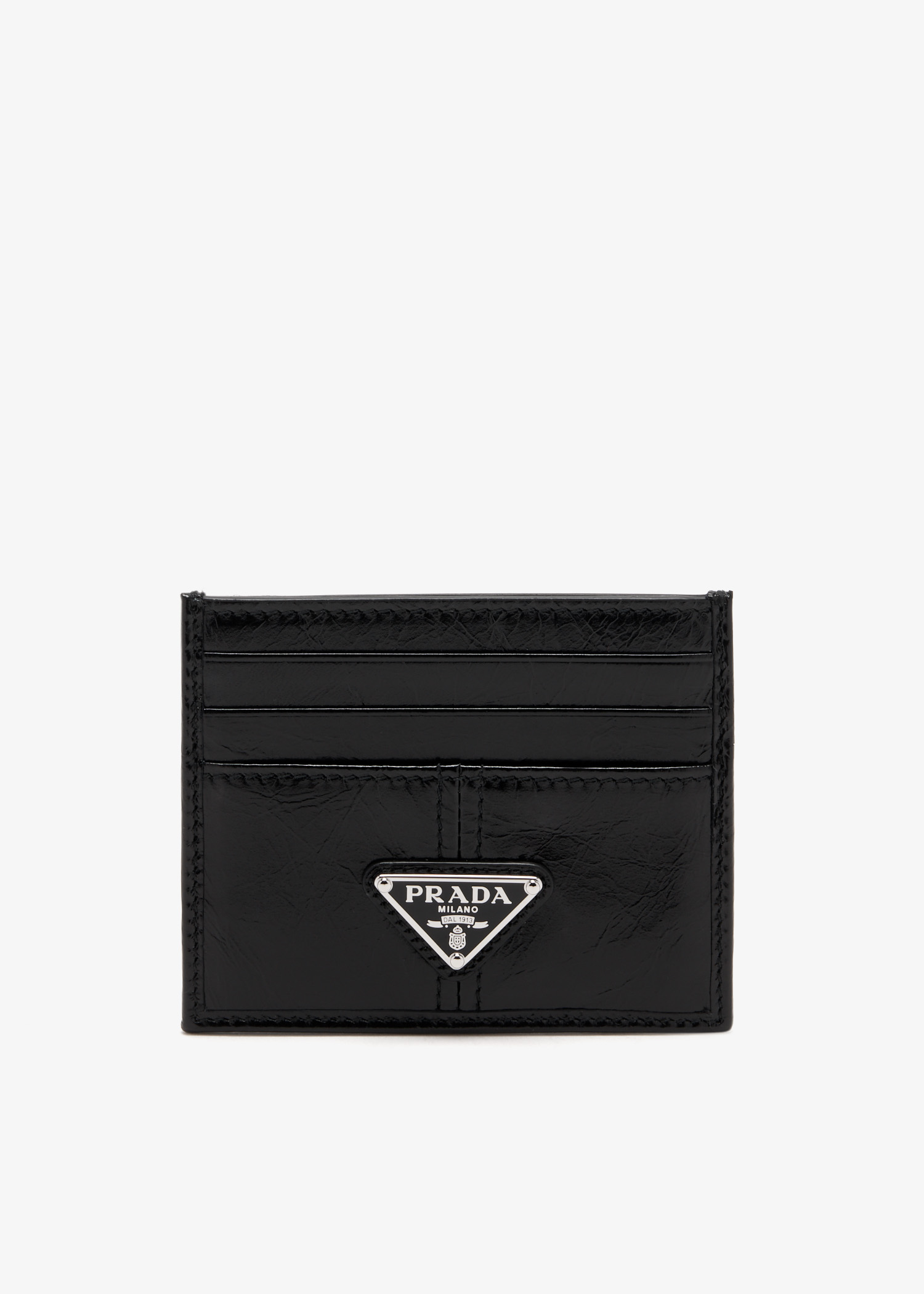 Leather card holder, Black
Leather card holder, Black