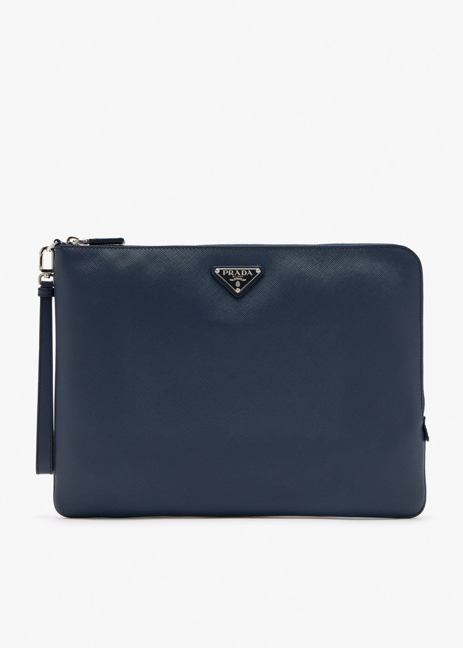 Saffiano leather pouch, Navy
Saffiano leather pouch, Navy