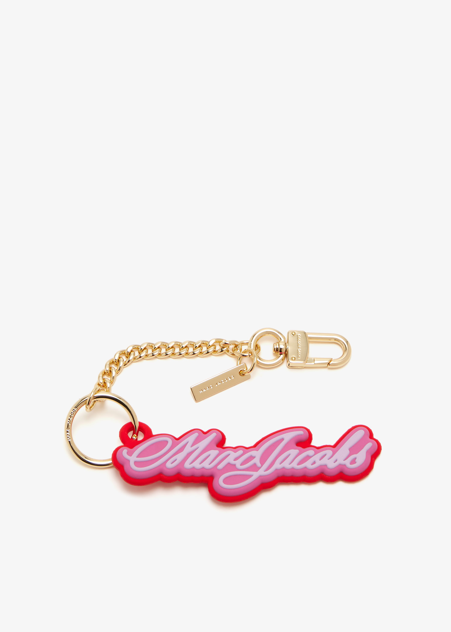 The Cursive Logo bag charm, Pink
The Cursive Logo bag charm, Pink