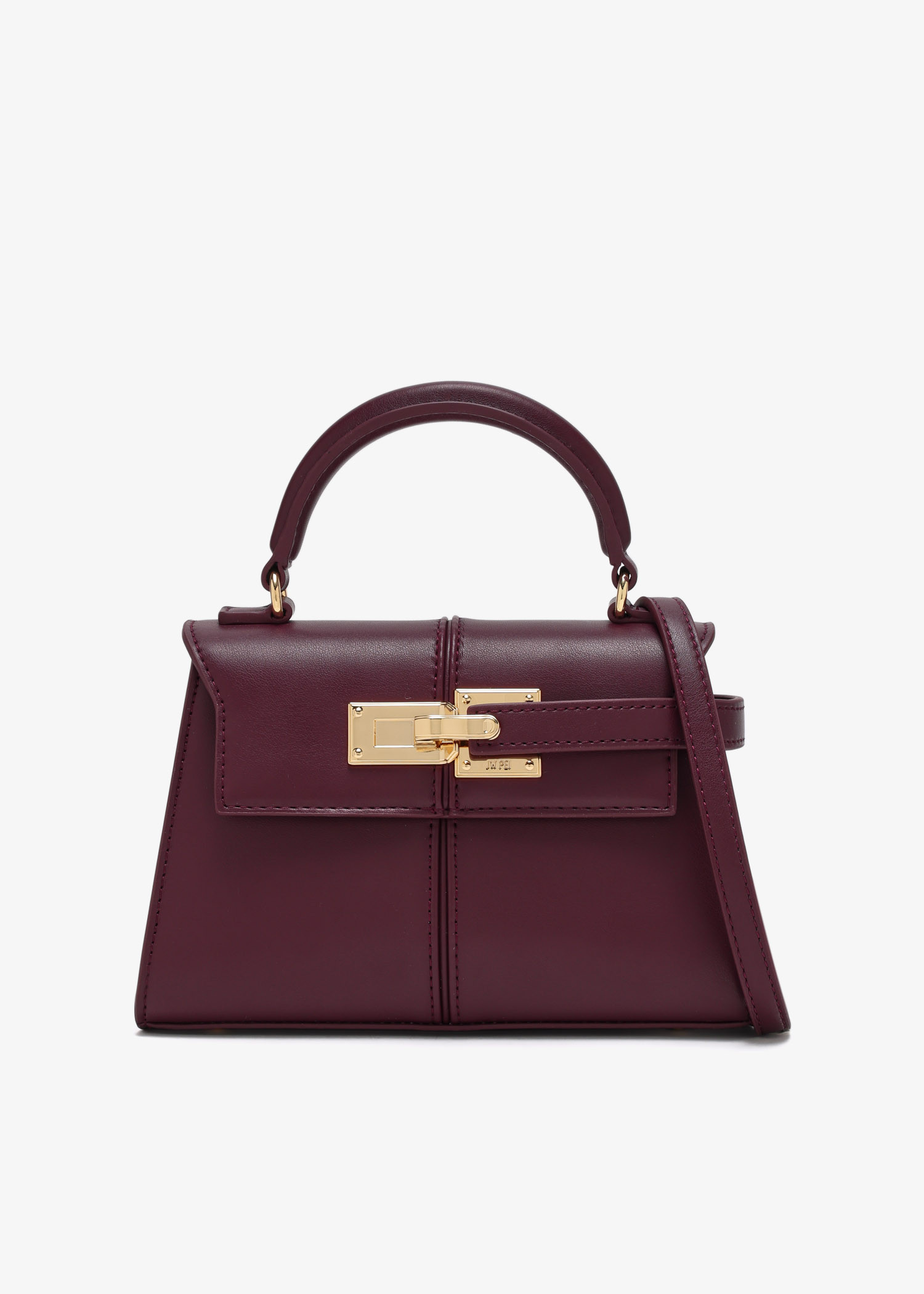 Elise top handle bag, Burgundy
Elise top handle bag, Burgundy