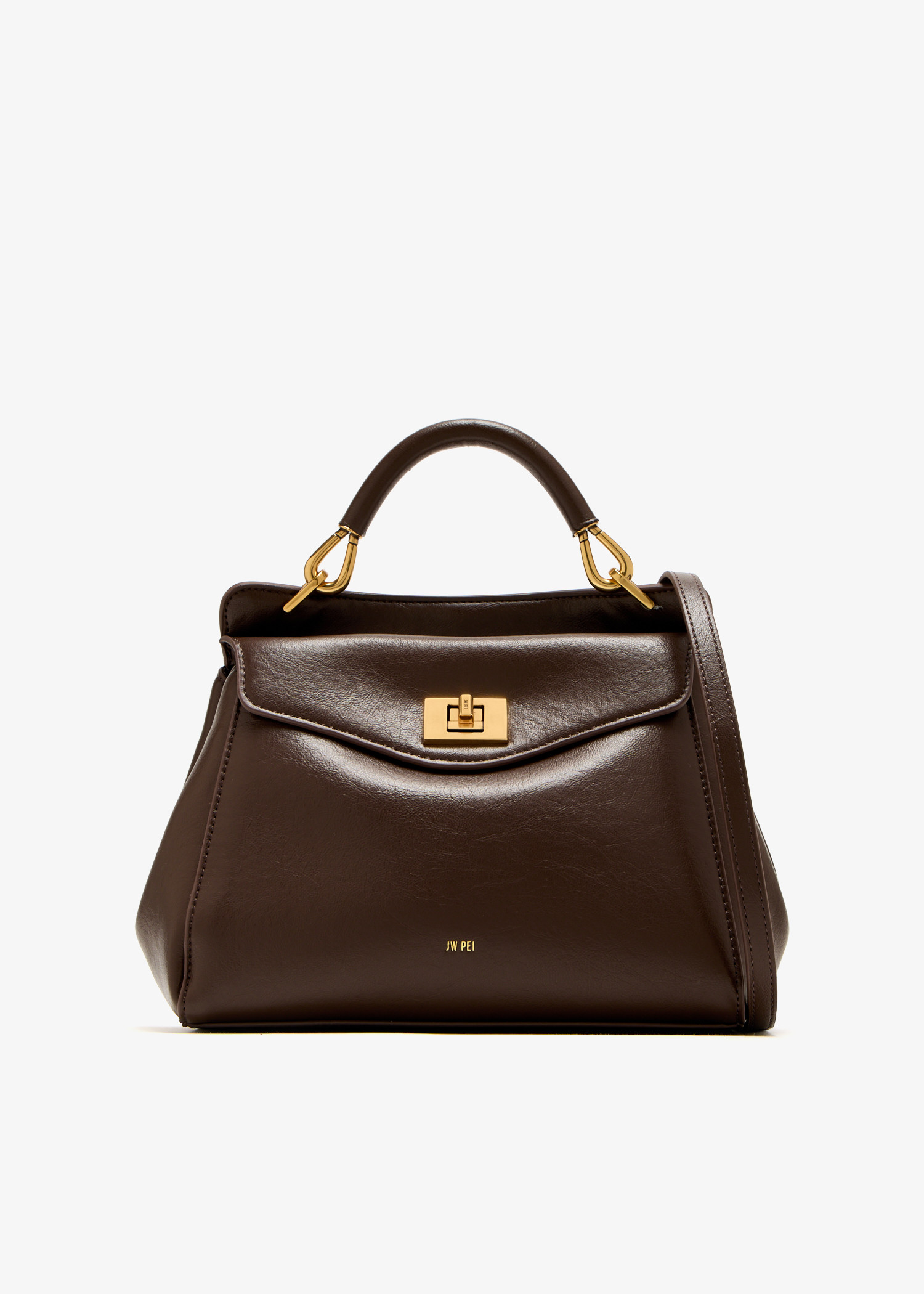 Lucia classic top handle bag, Brown
Lucia classic top handle bag, Brown